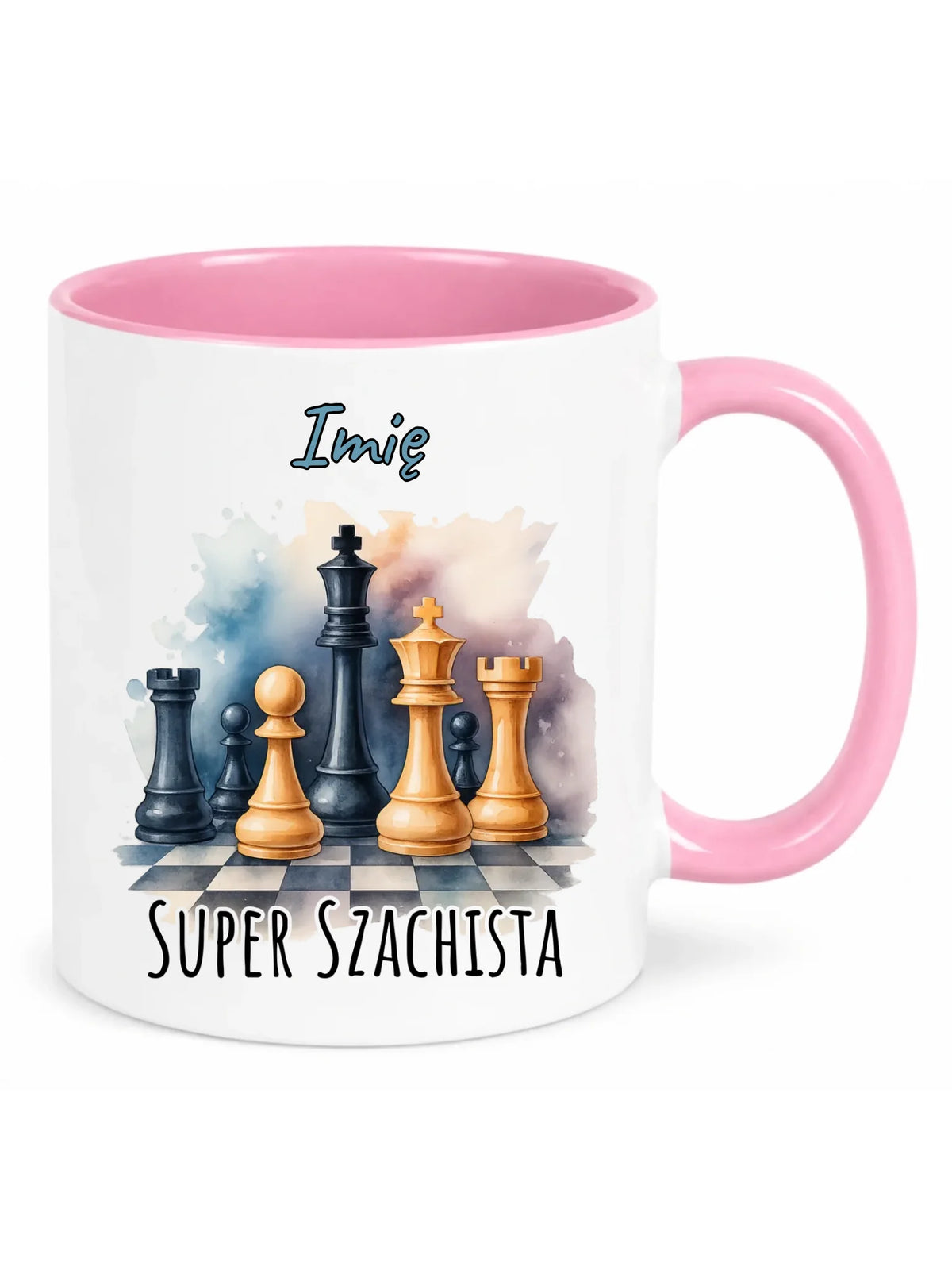 Kubek dla szachisty - Super szachista - personalizowany HSZ12