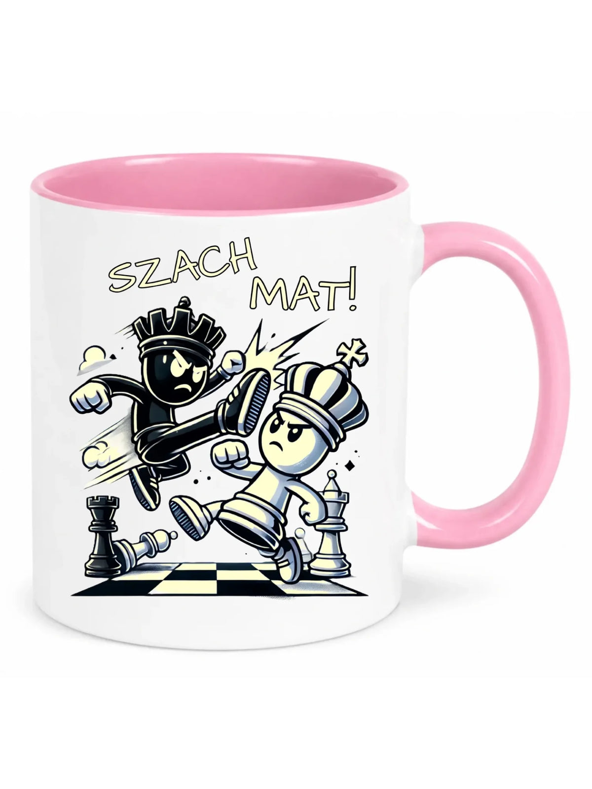 Kubek dla szachisty - SZACH MAT HSZ02