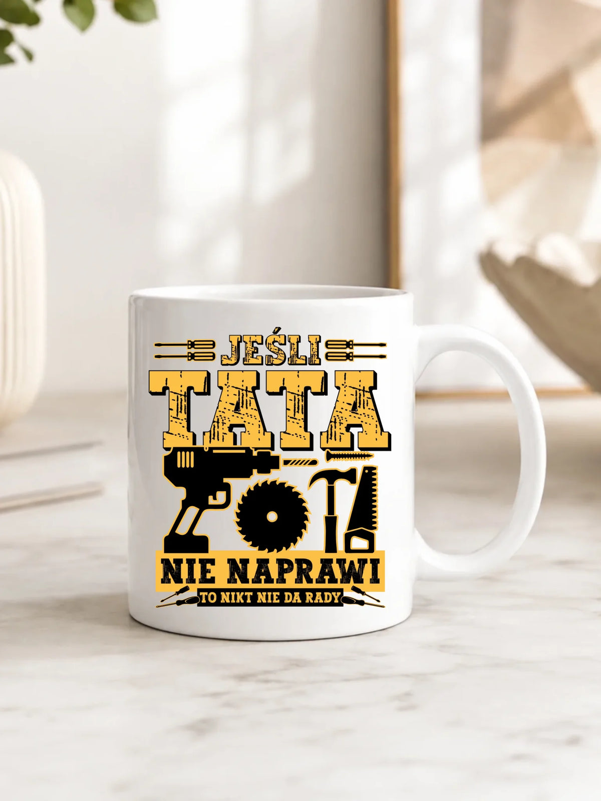 Kubek dla taty - Jeśli tata nie naprawi to nikt nie da rady DT43