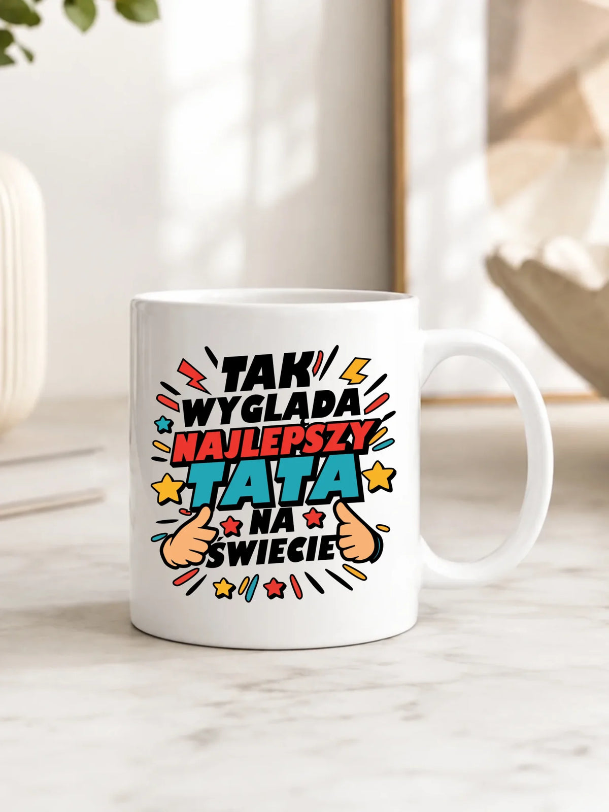 Kubek dla taty - Tak wygląda najlepszy tata na świecie DT08