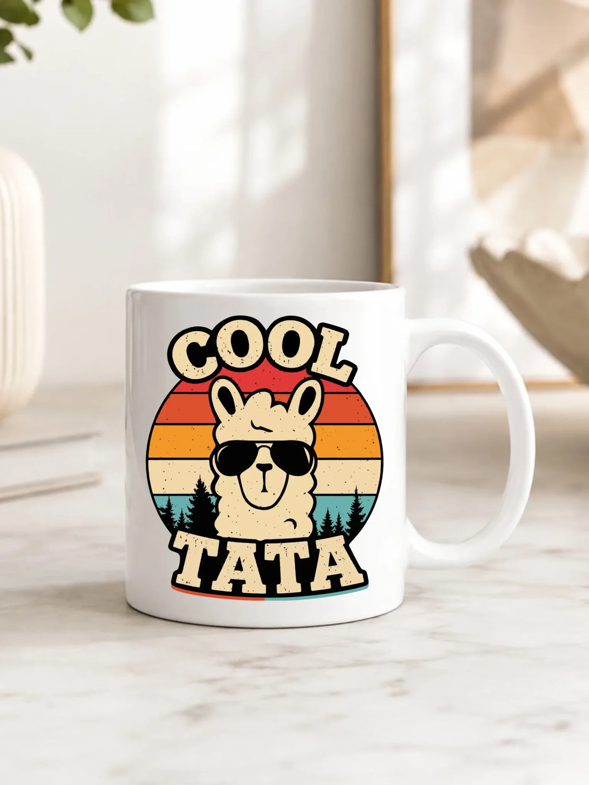 Kubek dla taty - Lama w okularach Cool tata DT04