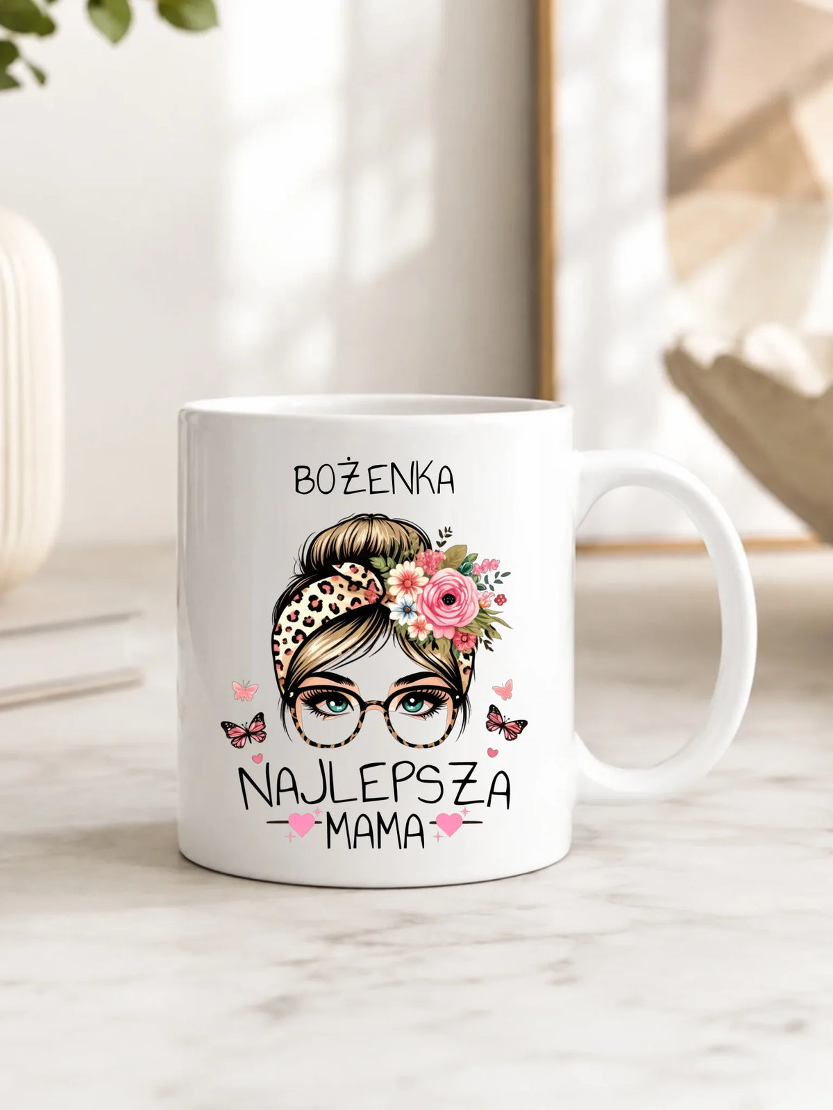 Kubek dla mamy - Najlepsza mama - personalizowany DM37