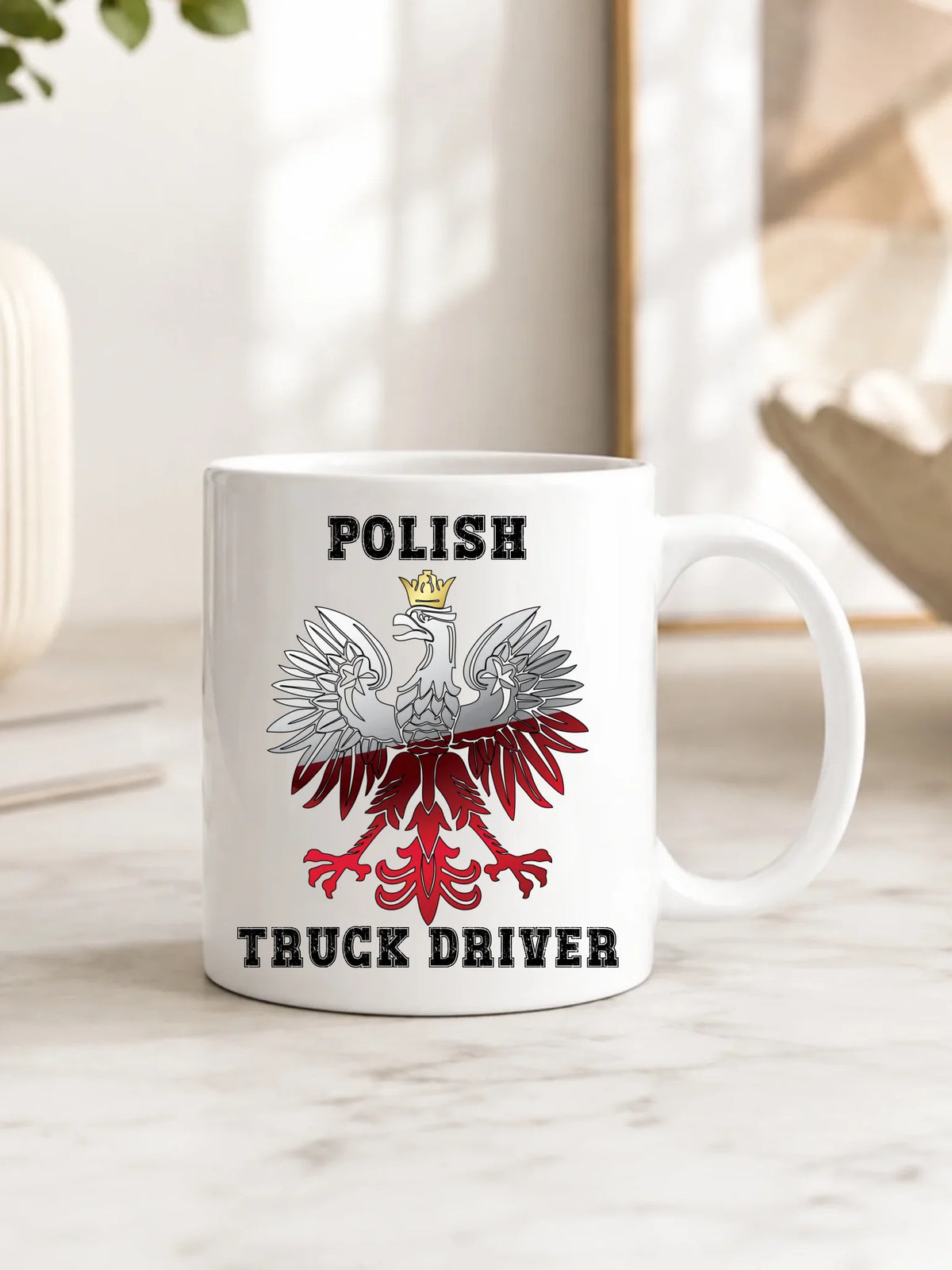 Kubek dla zawodowego kierowcy - Patriotyczny Polish Truck Driver ZKT06