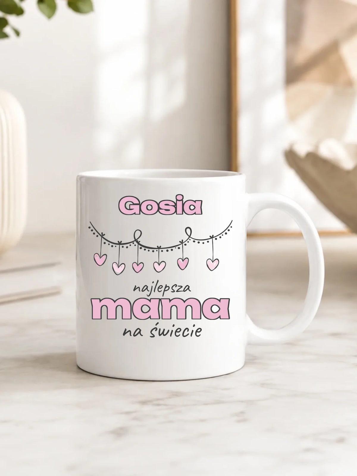 Kubek dla mamy - Najlepsza Mama - personalizowany DM27