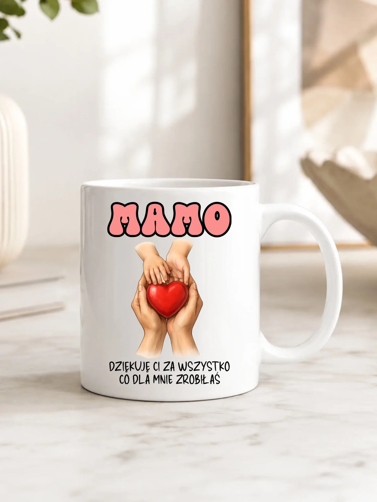 Kubek dla mamy - Dziękuję Ci za wszystko DM11