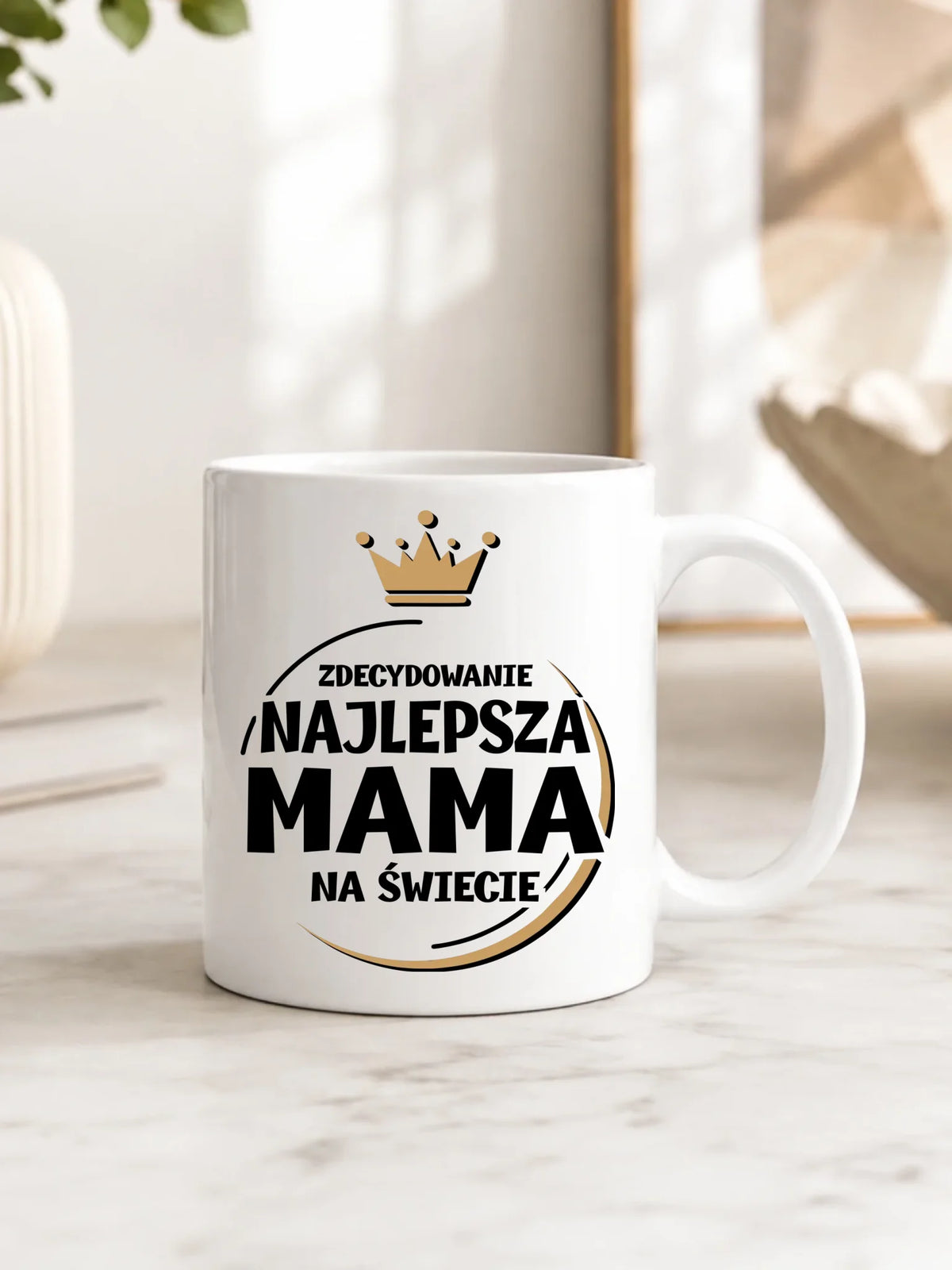 Kubek dla mamy - Zdecydowanie najlepsza mama na świecie DM25