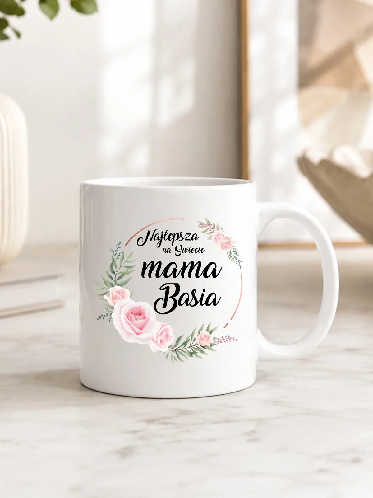 Kubek dla mamy - Najlepsza na Świecie mama - personalizowany DM17