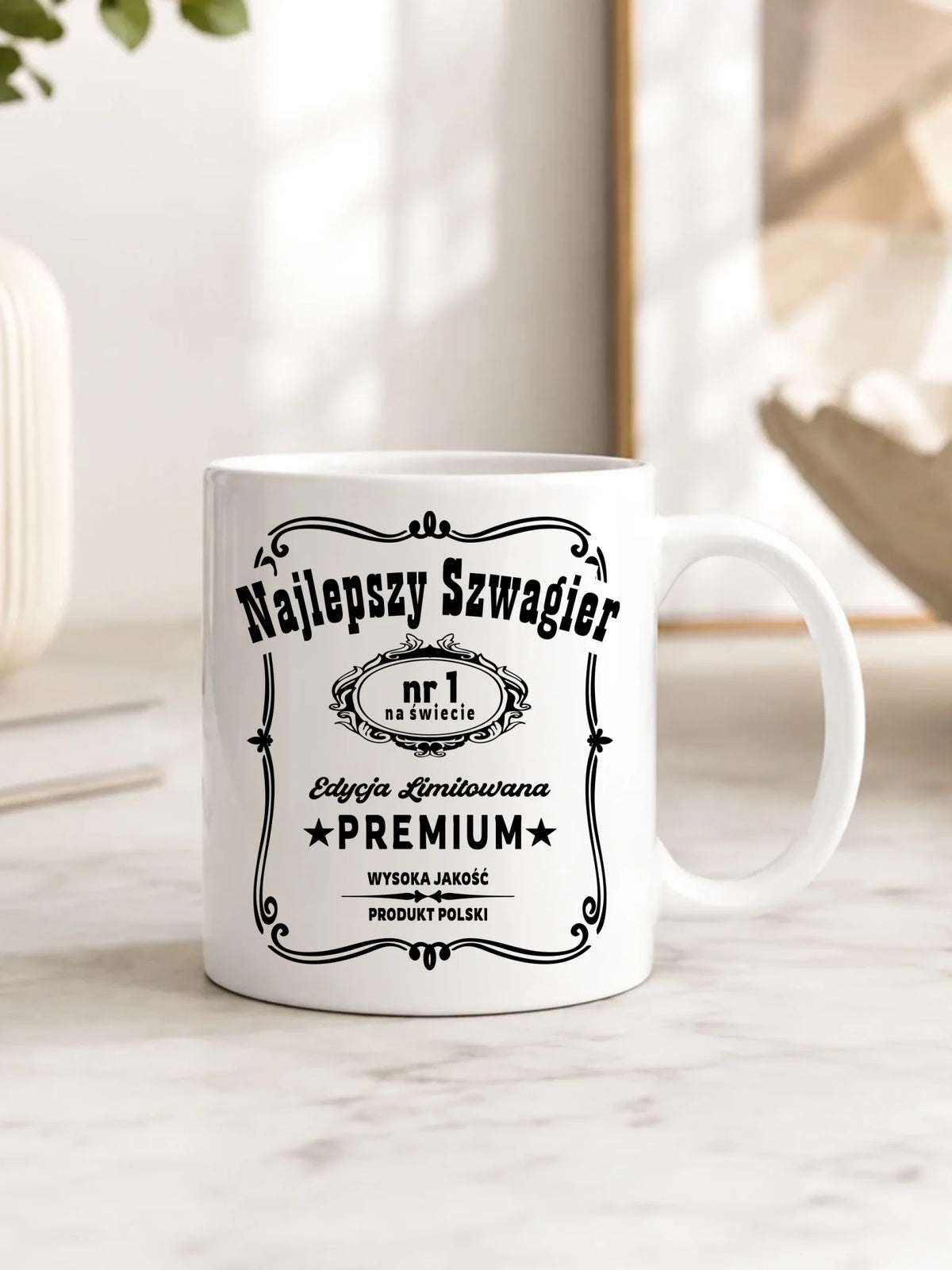 Kubek dla szwagra - Najlepszy Szwagier Edycja Limitowana DSZ02