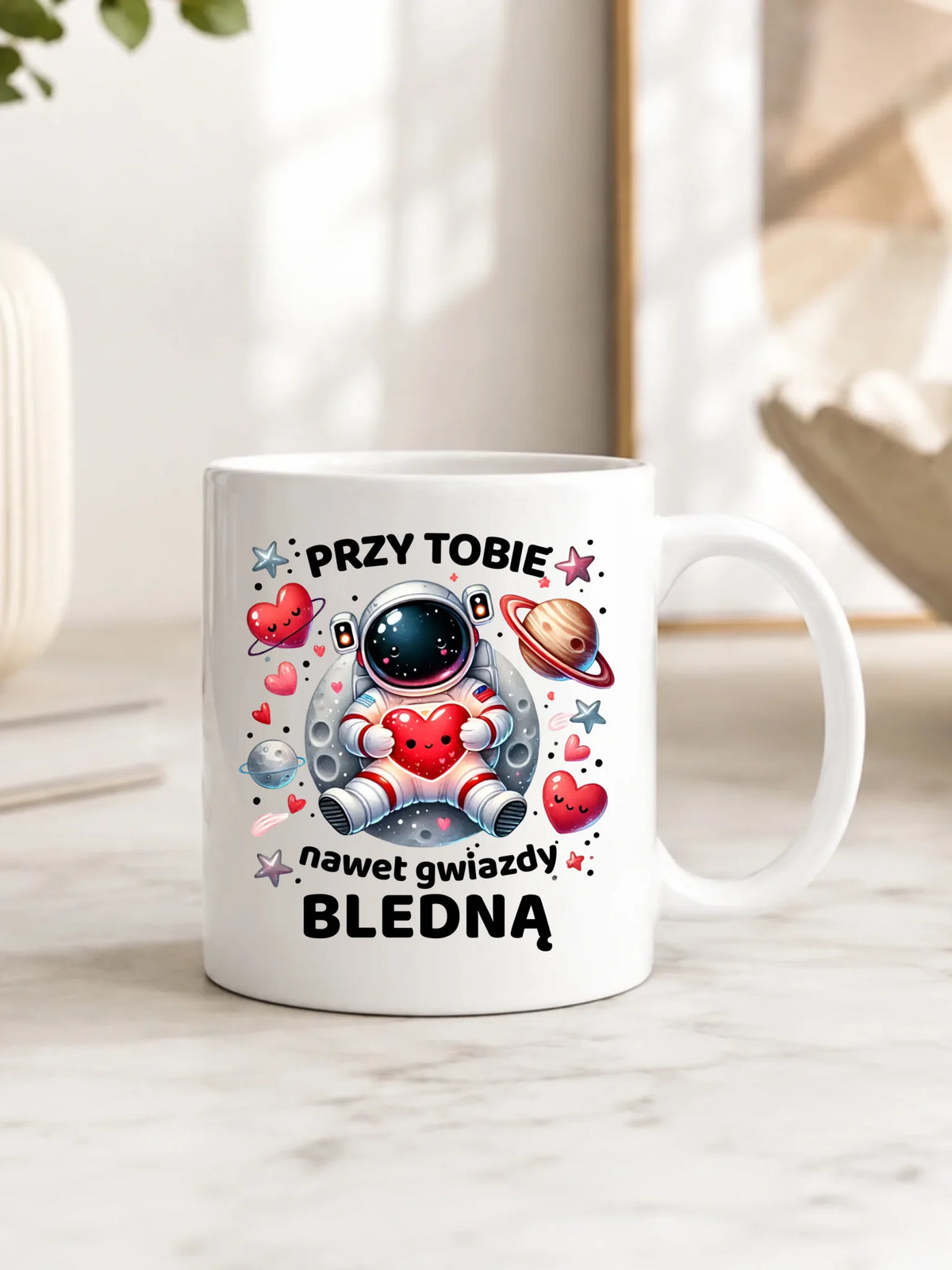 Kubek dla par - Przy Tobie nawet gwiazdy bledną W57