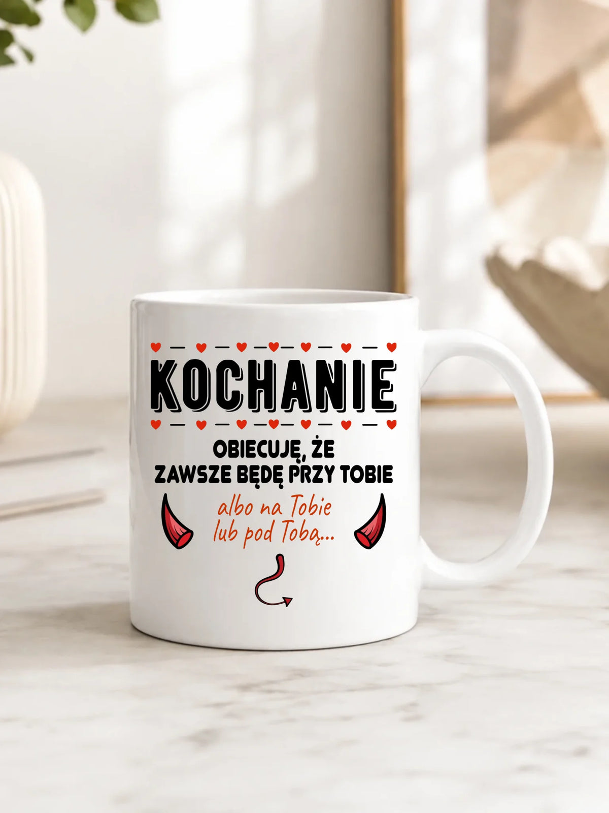 Kubek dla par - Obiecuję, że zawsze będę przy Tobie W50