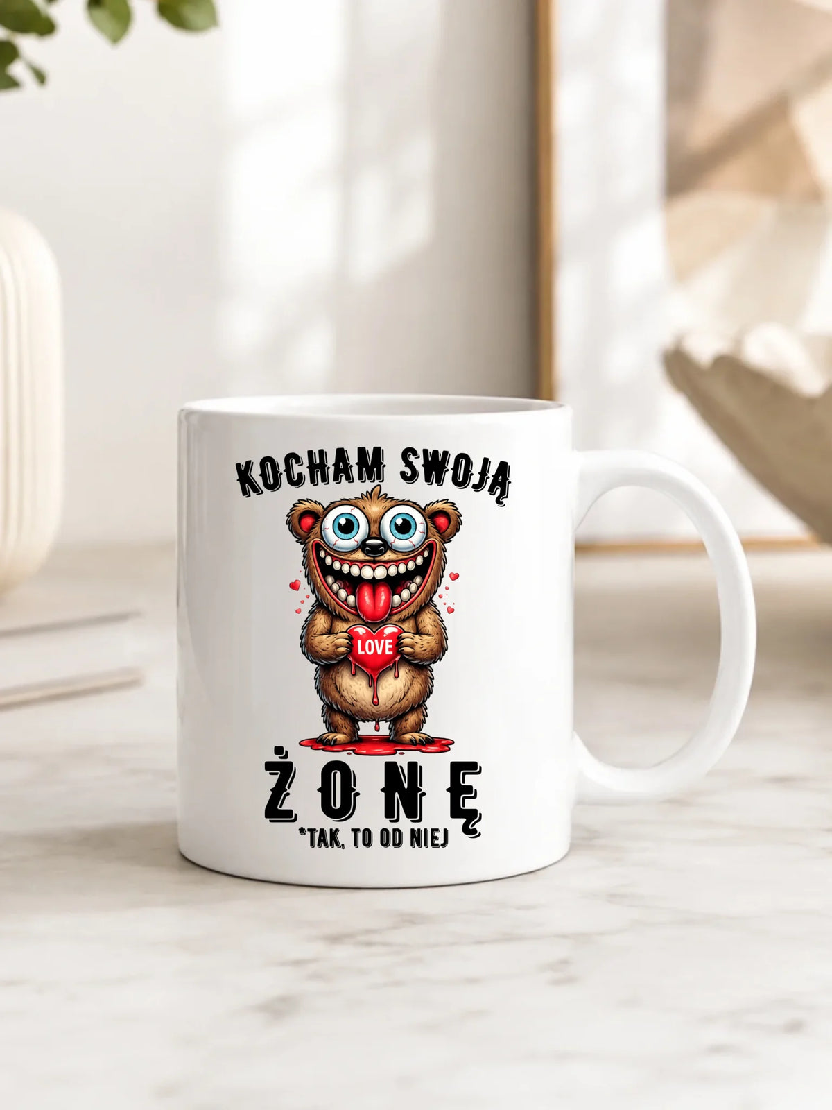 Kubek dla męża - Kocham swoją żonę W23