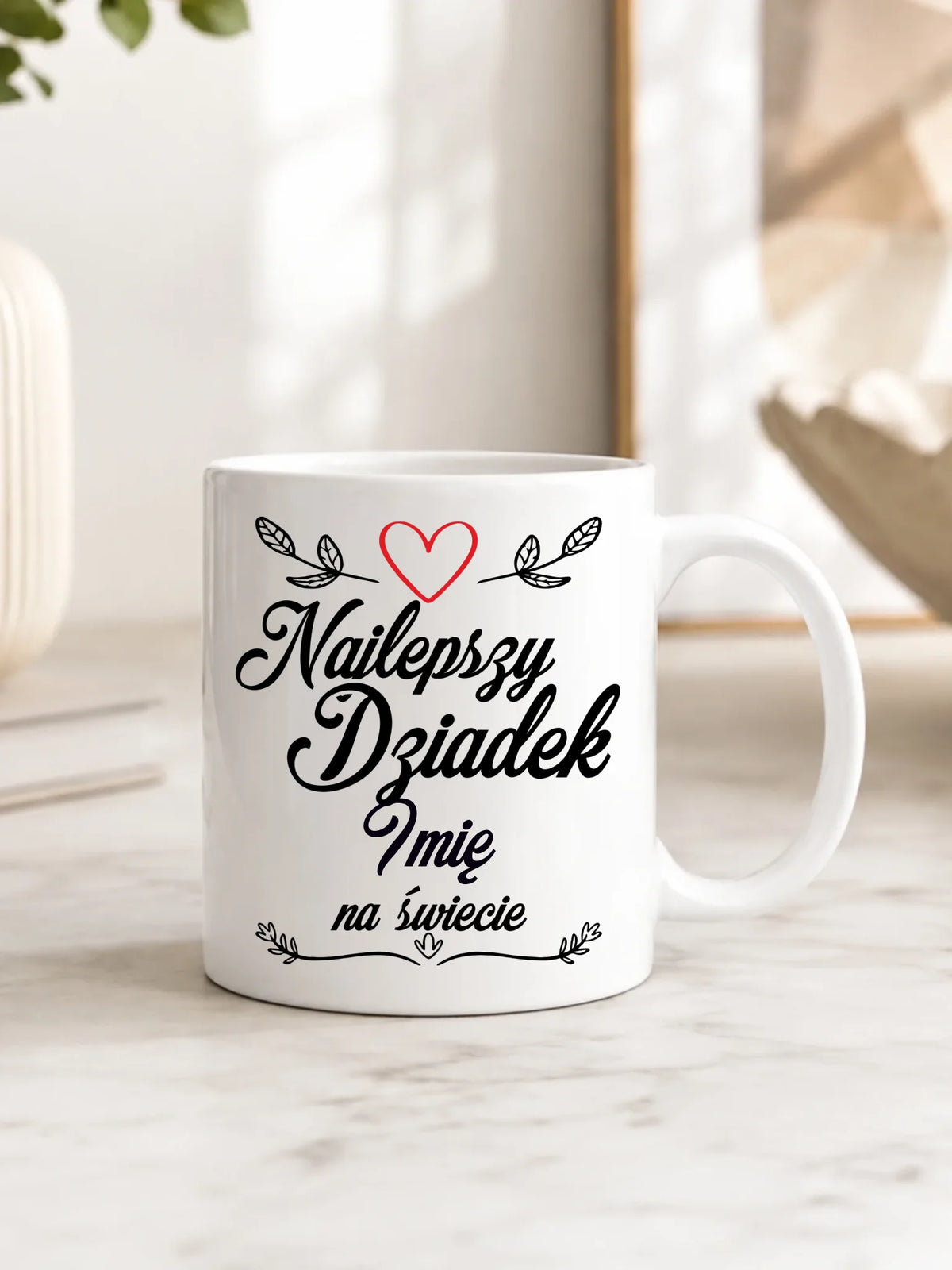 Kubek dla dziadka - Najlepszy dziadek na Świecie - personalizowany D12