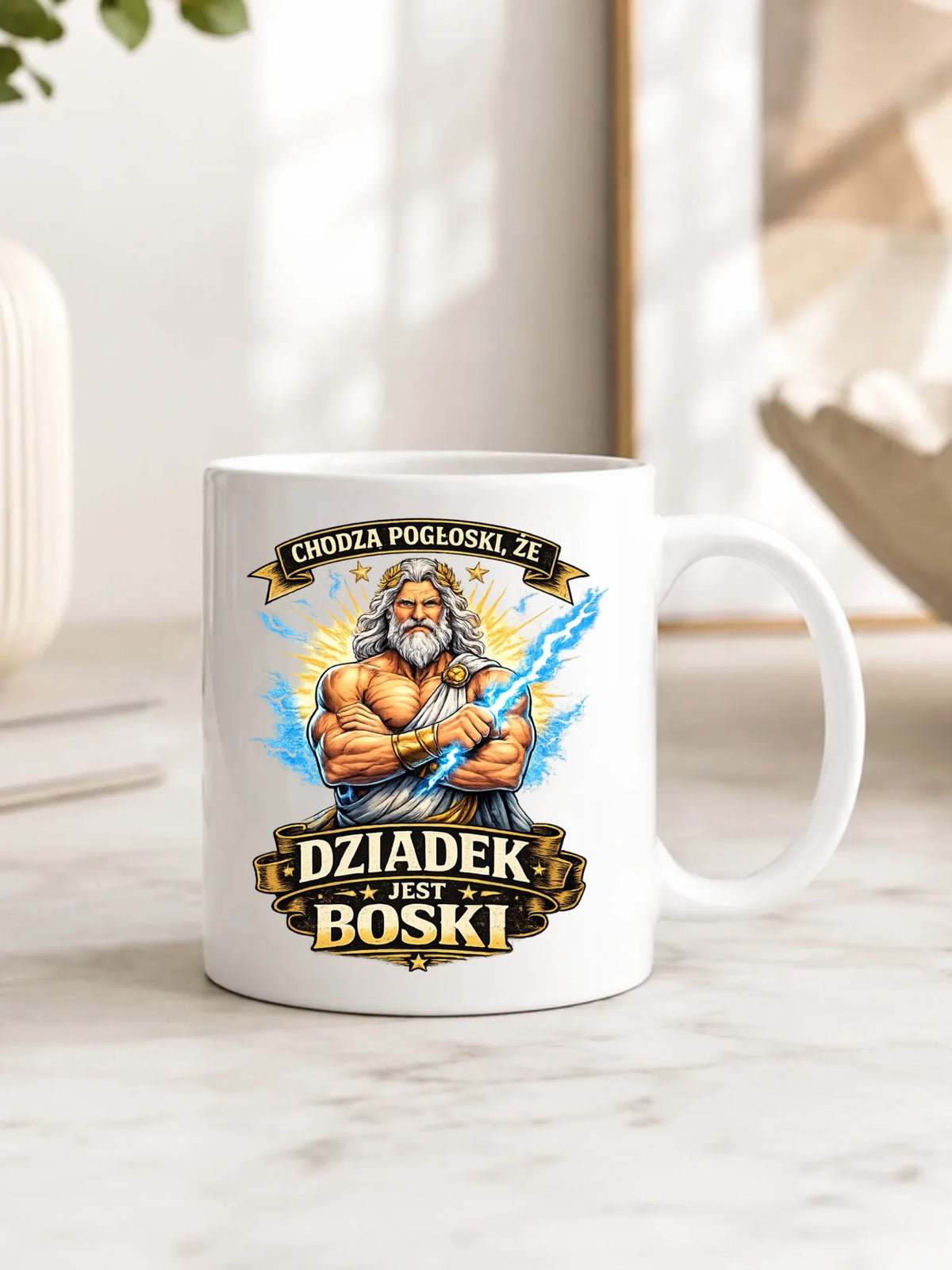 Kubek dla dziadka - Chodzą pogłoski, że dziadek jest boski D16