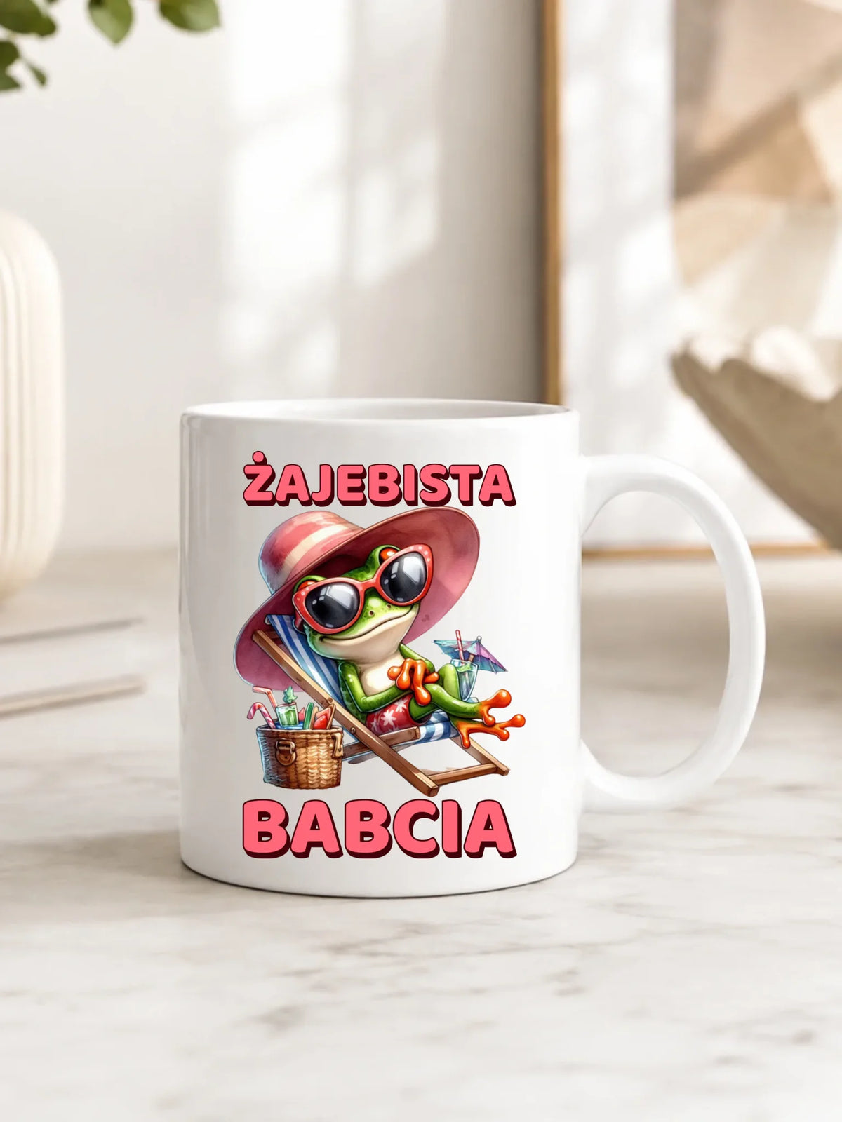 Kubek dla babci - Żajebista Babcia Żaba B27