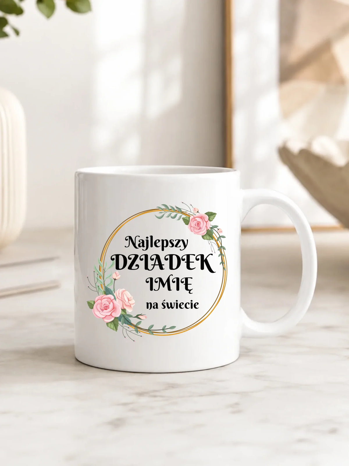 Kubek dla dziadka - Najlepszy dziadek na Świecie - personalizowany D04