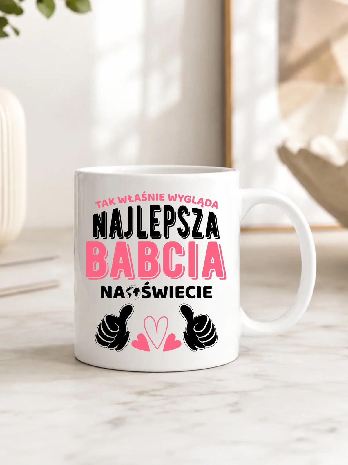 Kubek dla babci - Tak wygląda najlepsza babcia na świecie B24