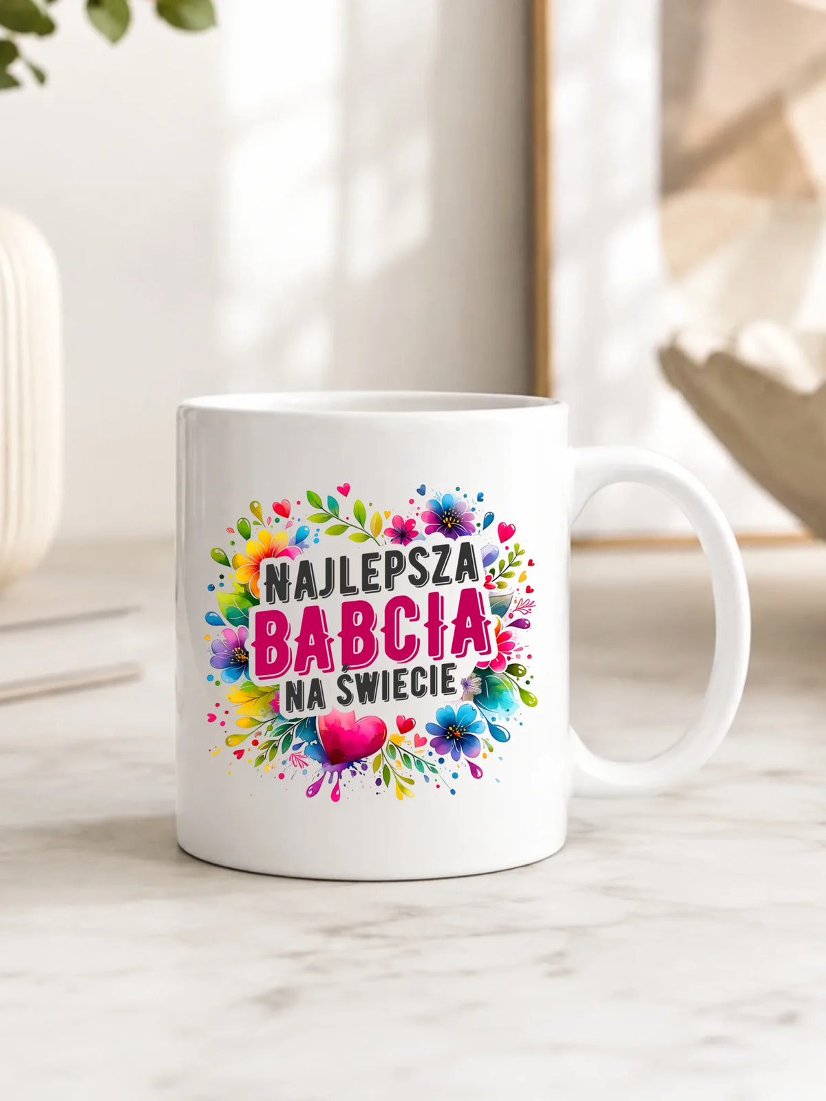 Kubek dla babci - Najlepsza Babcia na świecie B07