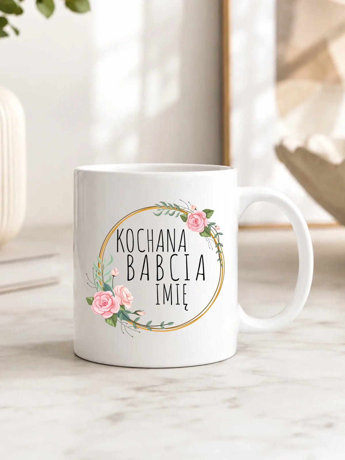 Kubek dla babci - Kochana Babcia - personalizowany B10