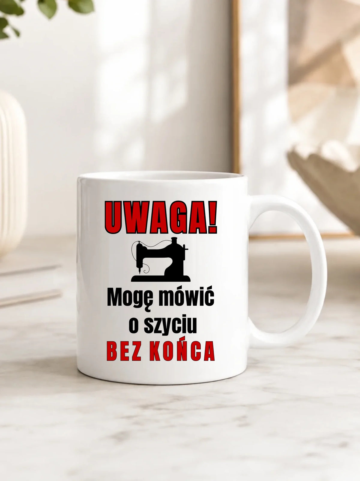 Kubek szyciowy dla krawcowej – Mówić o szyciu bez końca HS19