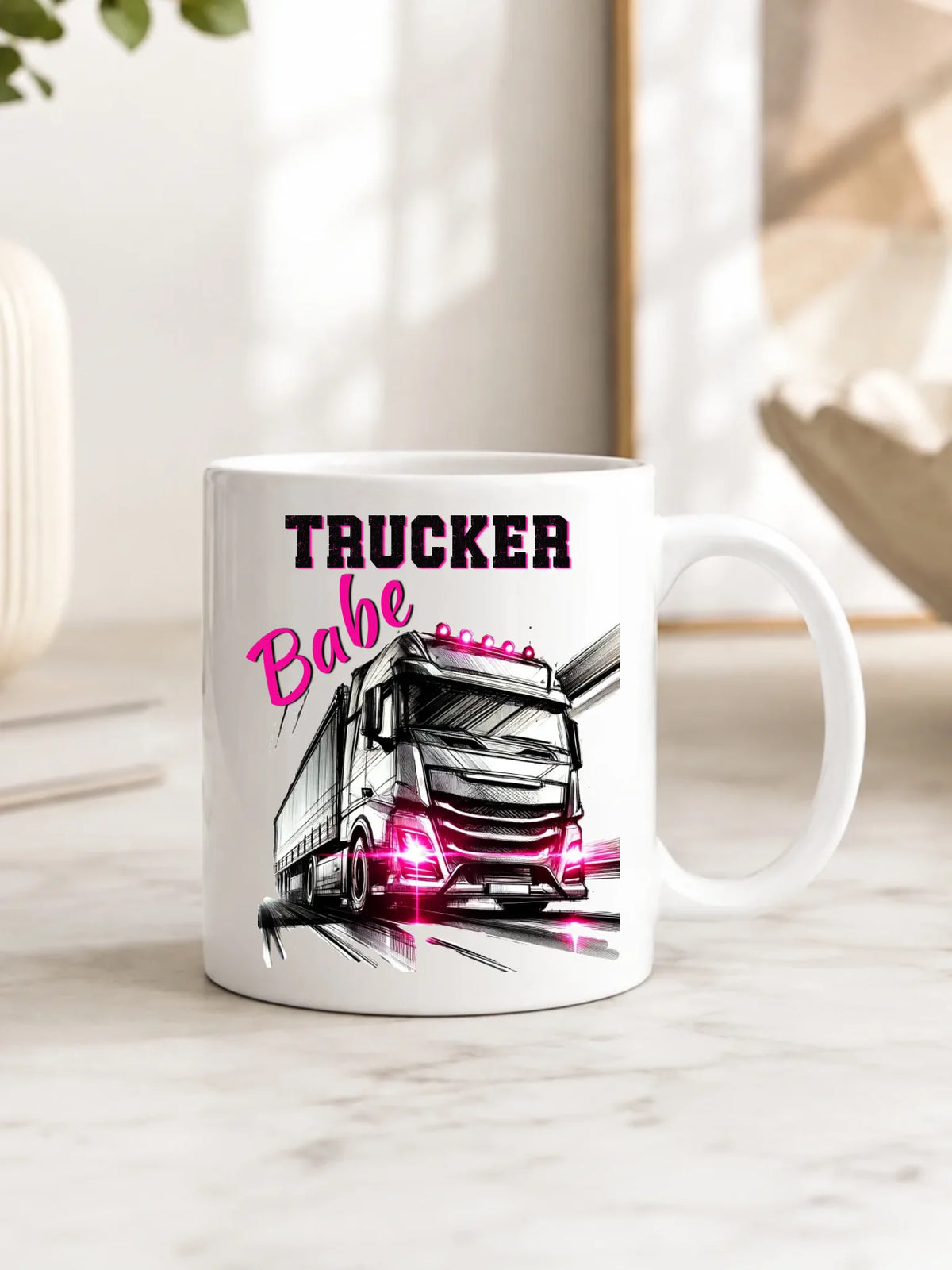 Kubek - kierowca ciężarówki - Trucker Babe ZKT13