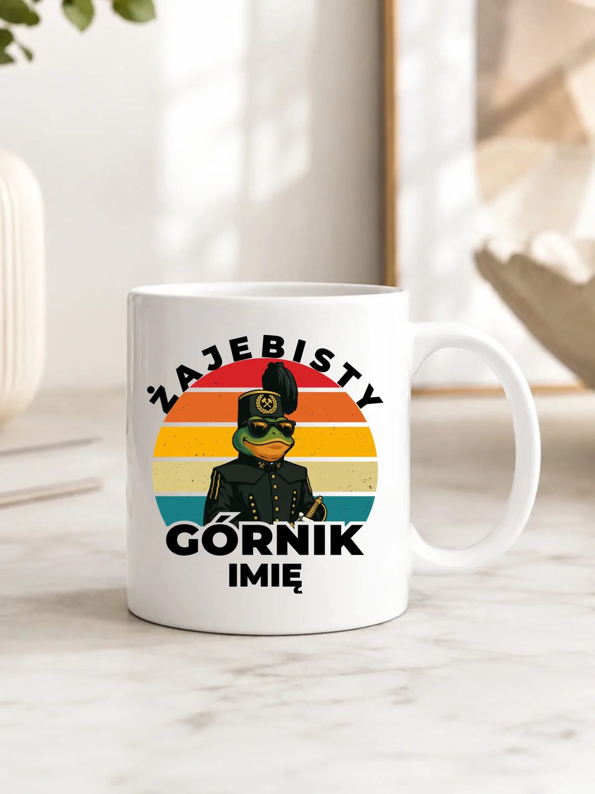 Kubek - prezent dla górnika - Żajebisty górnik - personalizowany G19