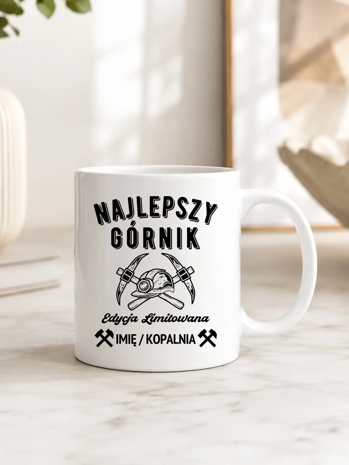 Kubek - prezent dla górnika - Najlepszy górnik - personalizowany G27