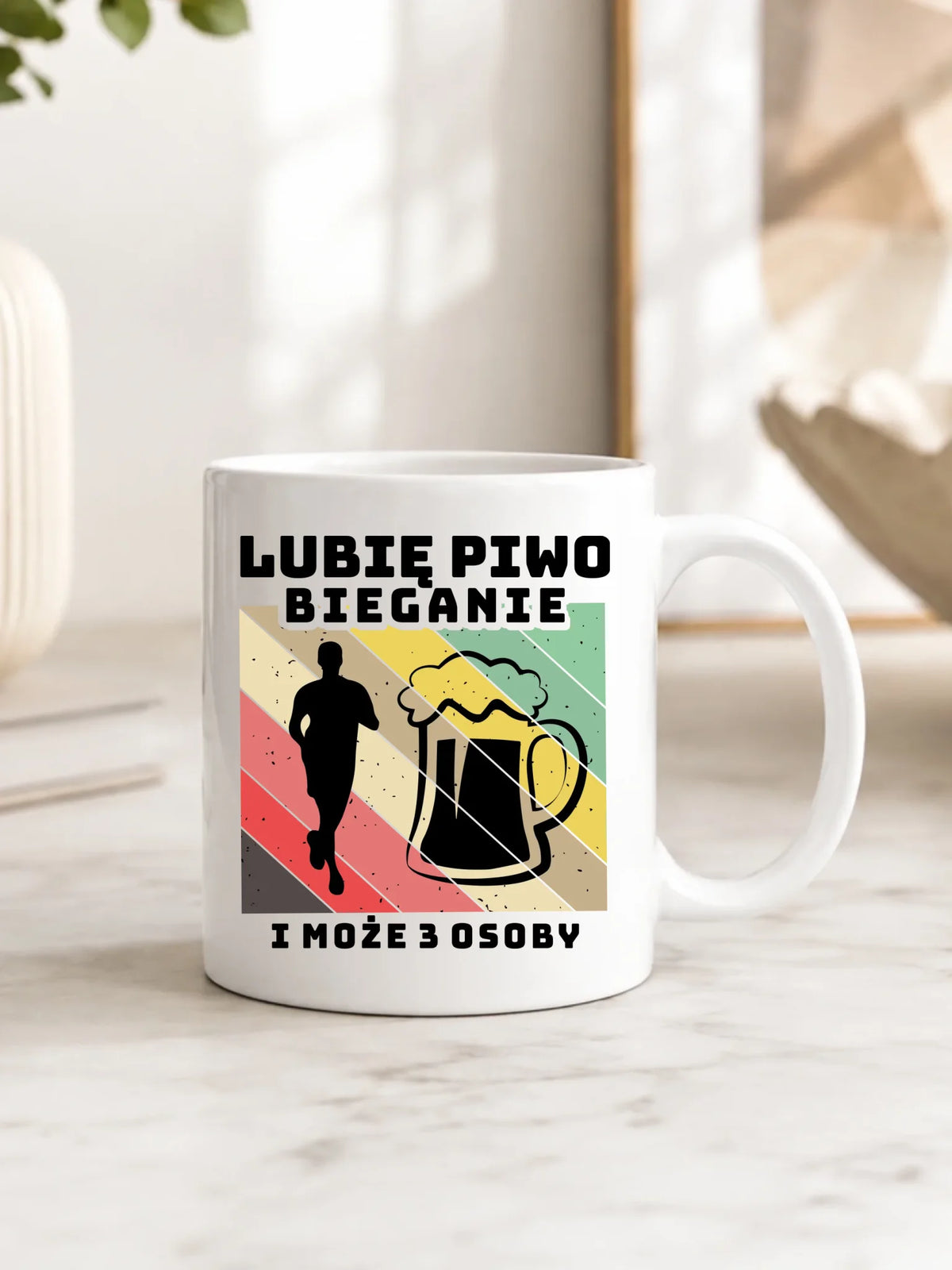 Kubek dla biegacza - Lubię piwo bieganie HB01