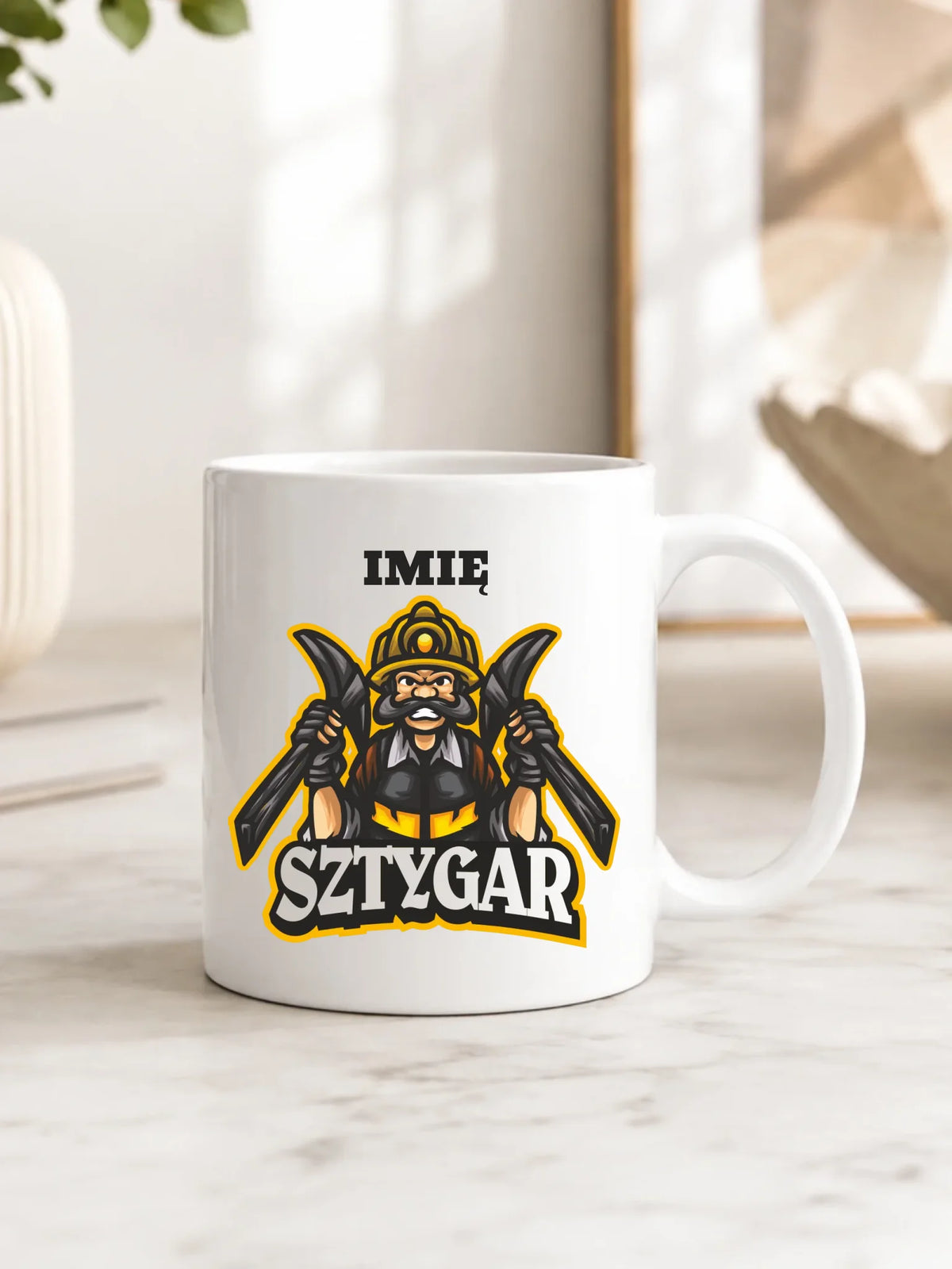 Kubek - prezent dla górnika - Sztygar - personalizowany G15