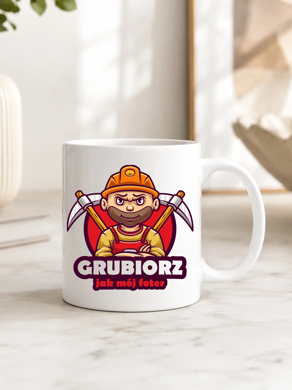 Kubek - prezent dla górnika - Grubiorz jak mój foter G13