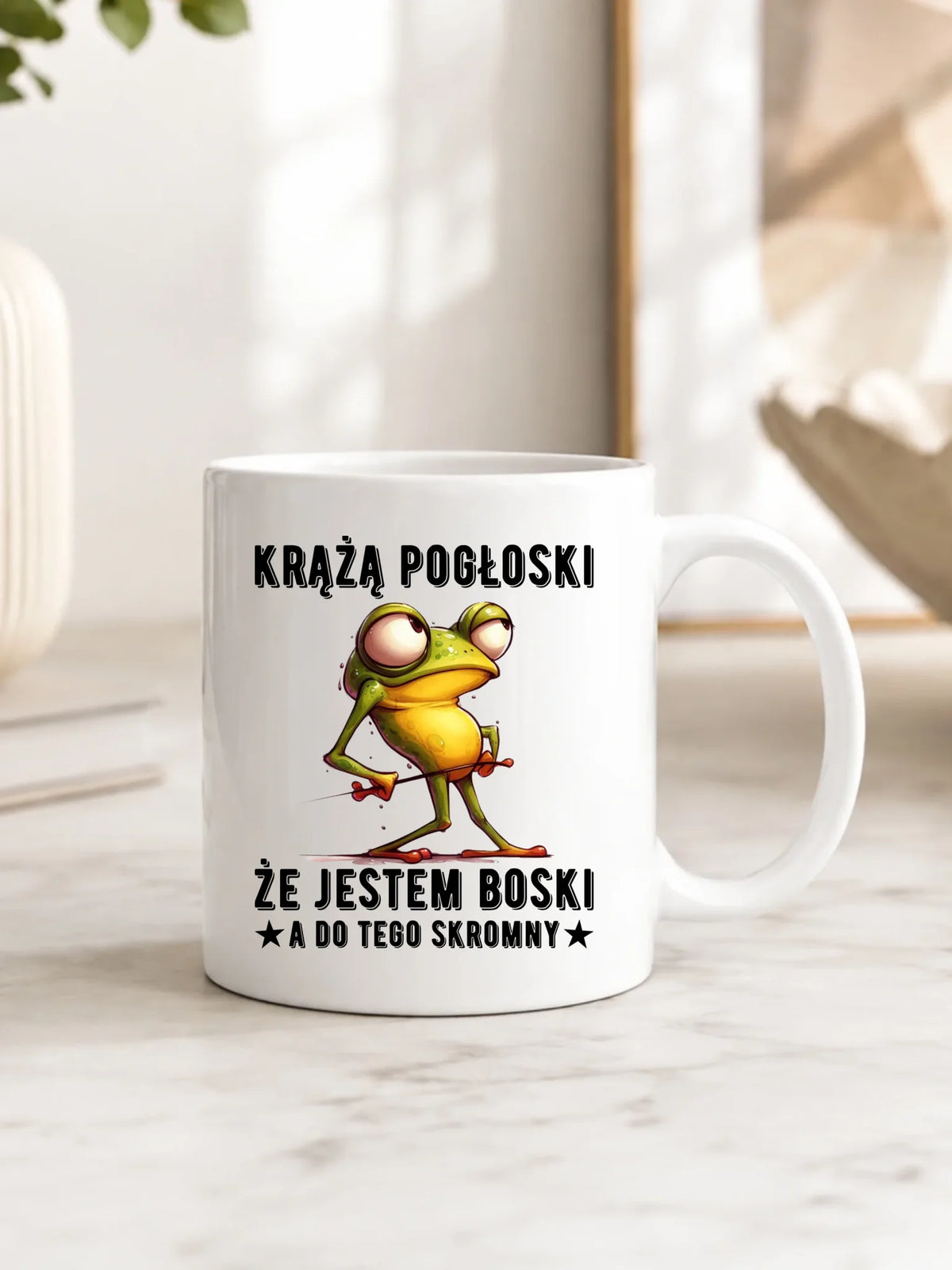 Kubek - prezent dla chłopaka - Jestem boski DCH15