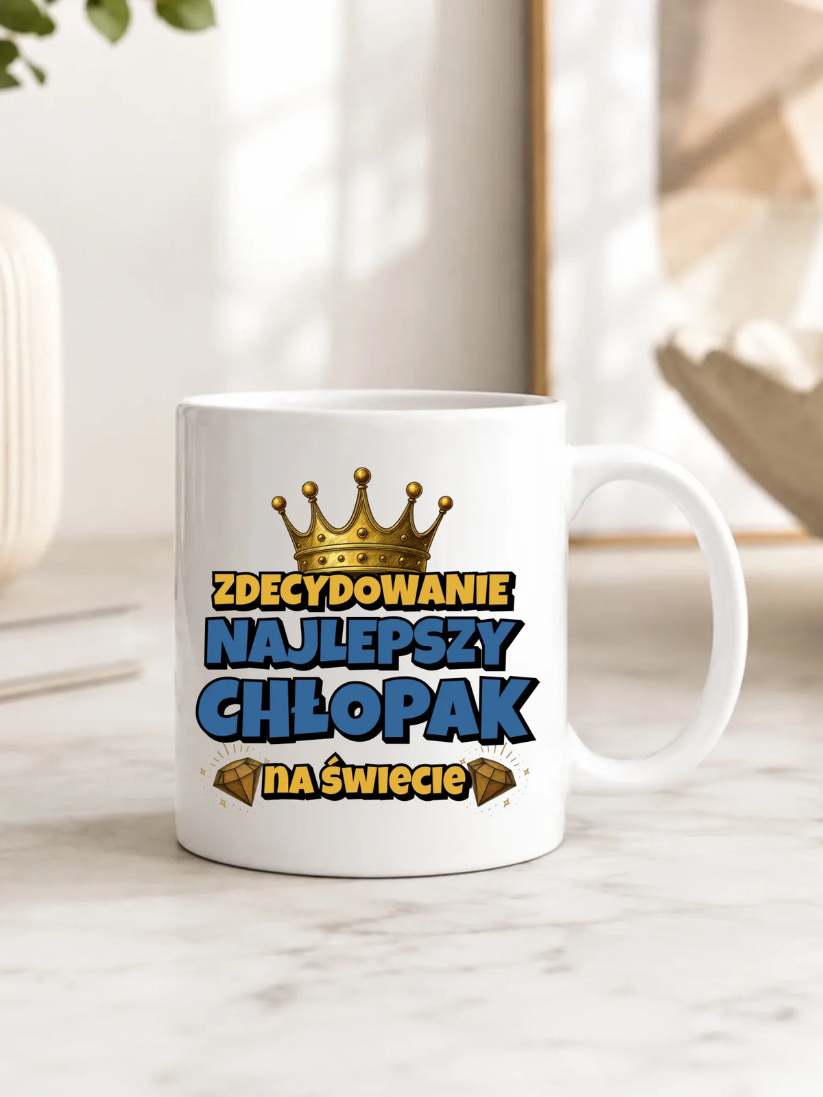 Kubek - Prezent na Dzień Chłopaka - Najlepszy chłopak DCH21