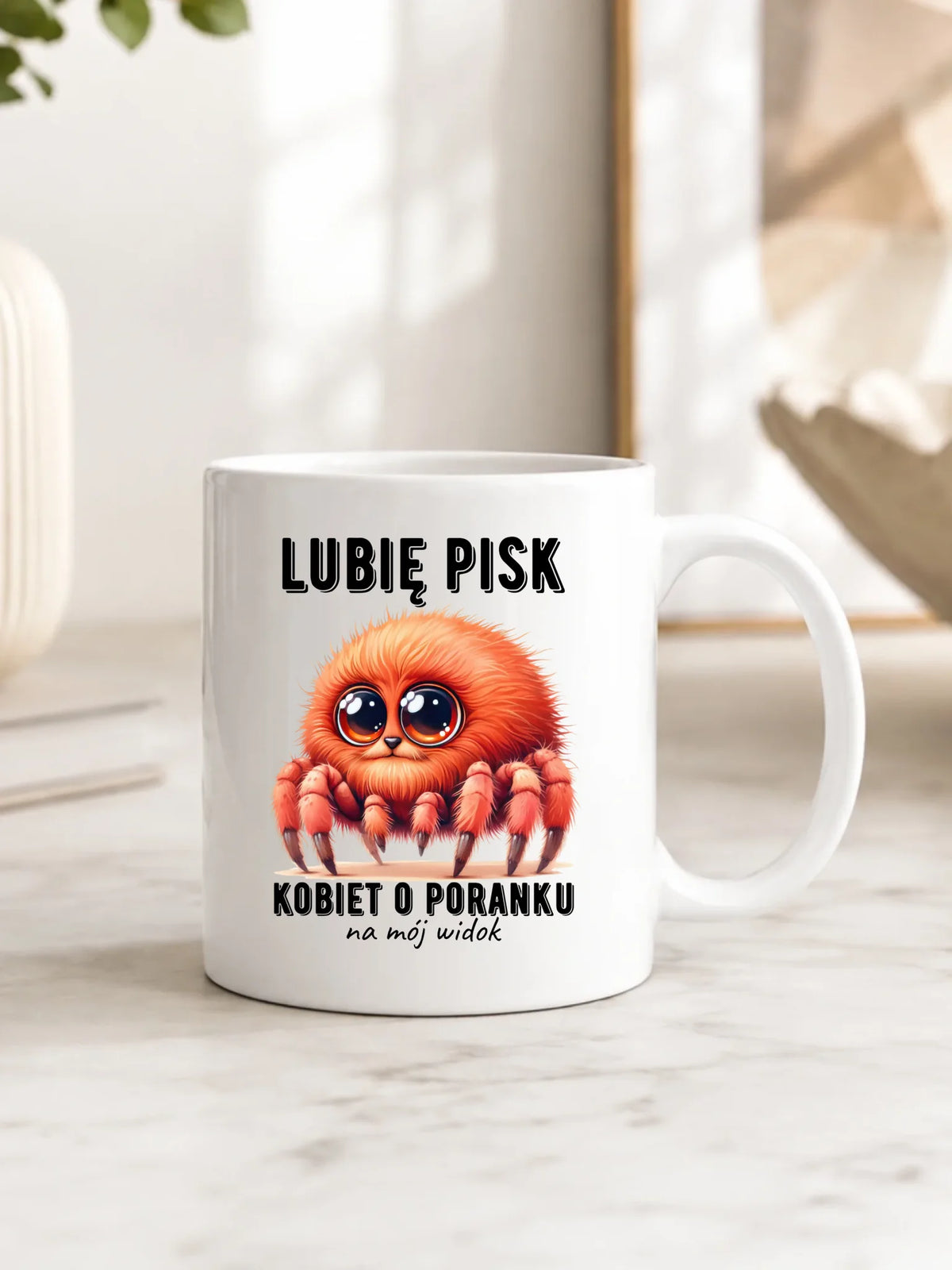 Kubek - prezent dla chłopaka - Lubię pisk kobiet DCH14