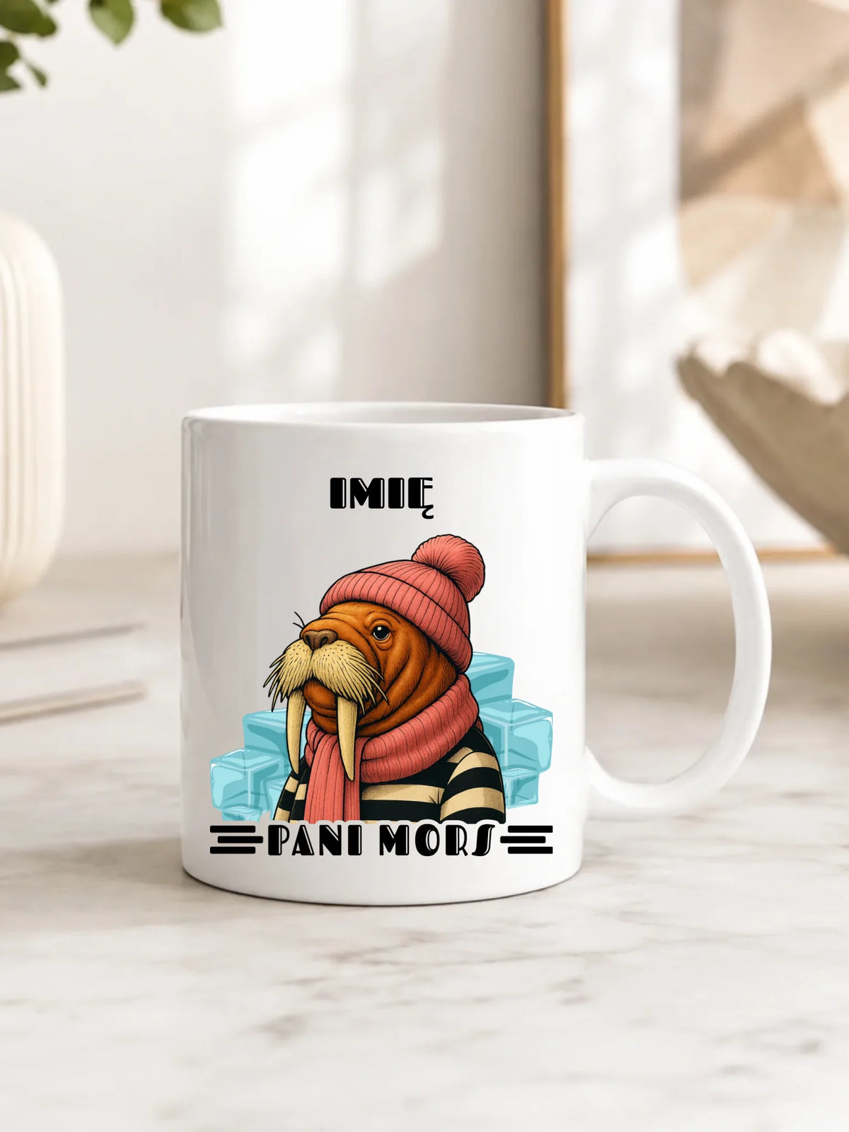 Kubek - prezent dla morsa - Pani Mors - personalizowany HM16
