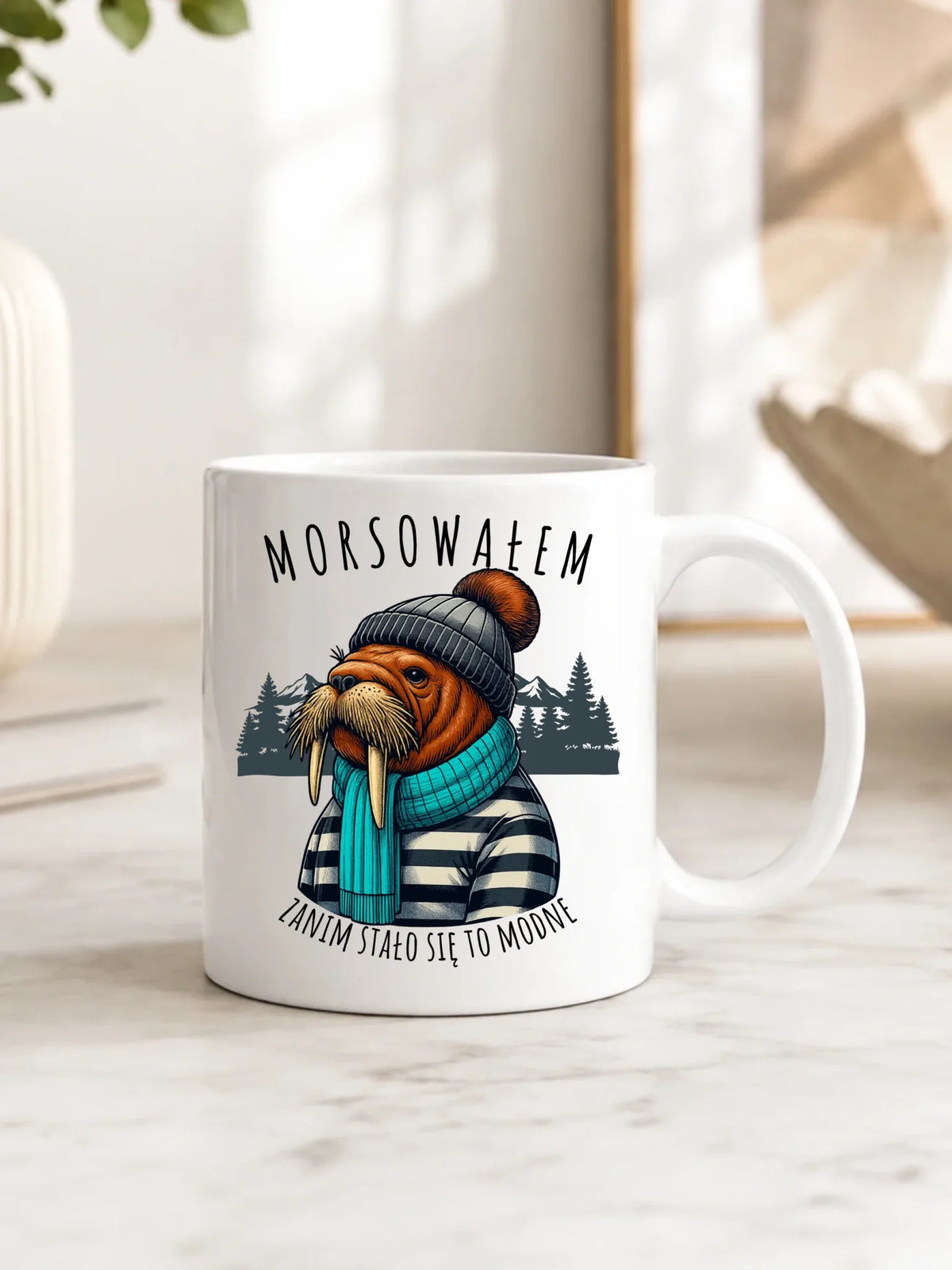 Kubek - prezent dla morsa - Morsowałem zanim stało się to modne - Mors HM08