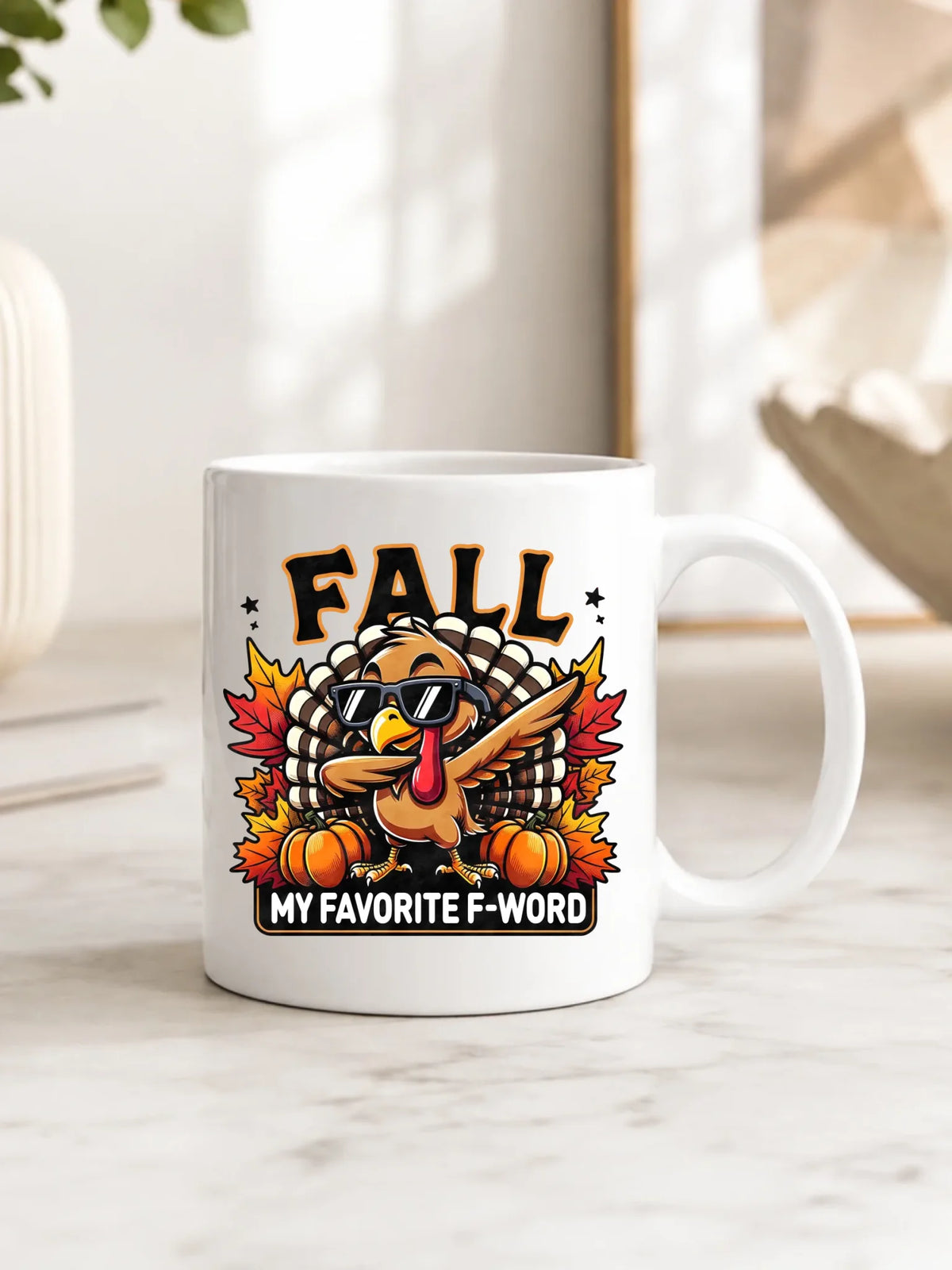 Kubek jesienny - FALL my favorite F-word JS11
