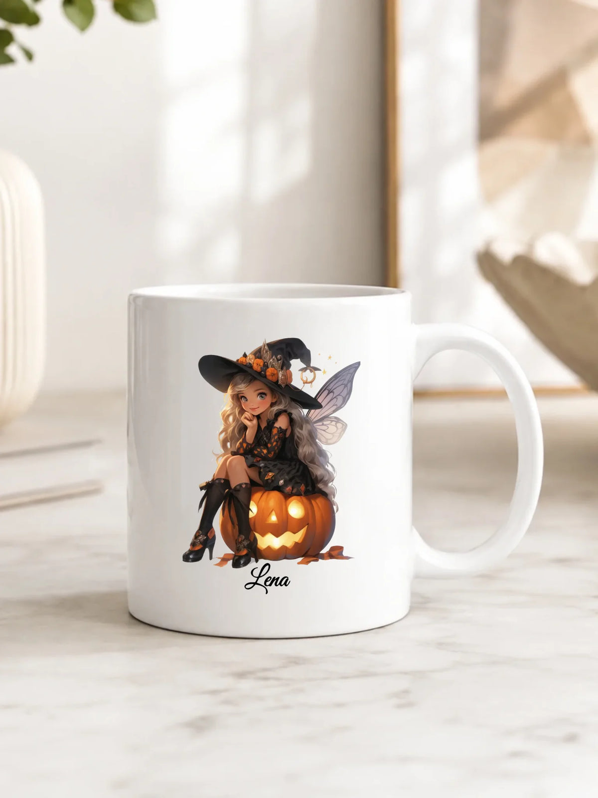 Kubek na Halloween - Wróżka - wybierz postać - personalizowany HL02