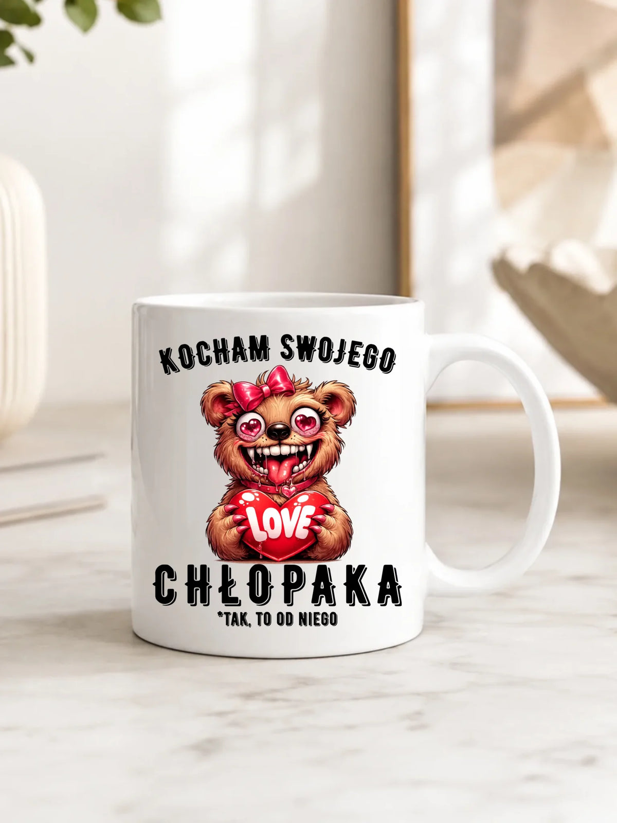Kubek dla dziewczyny - Kocham swojego chłopaka W89