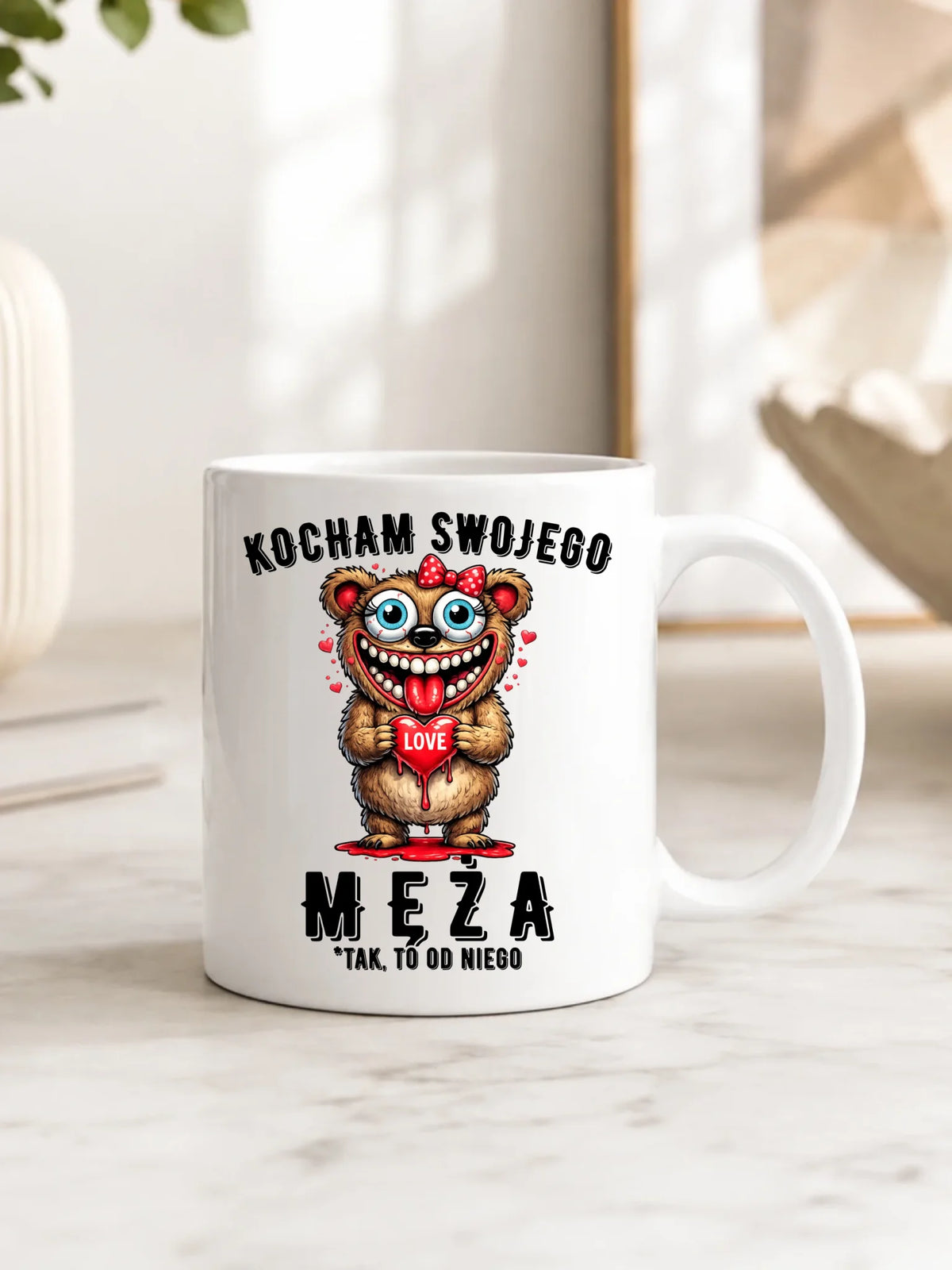 Kubek dla żony - Kocham swojego męża W22