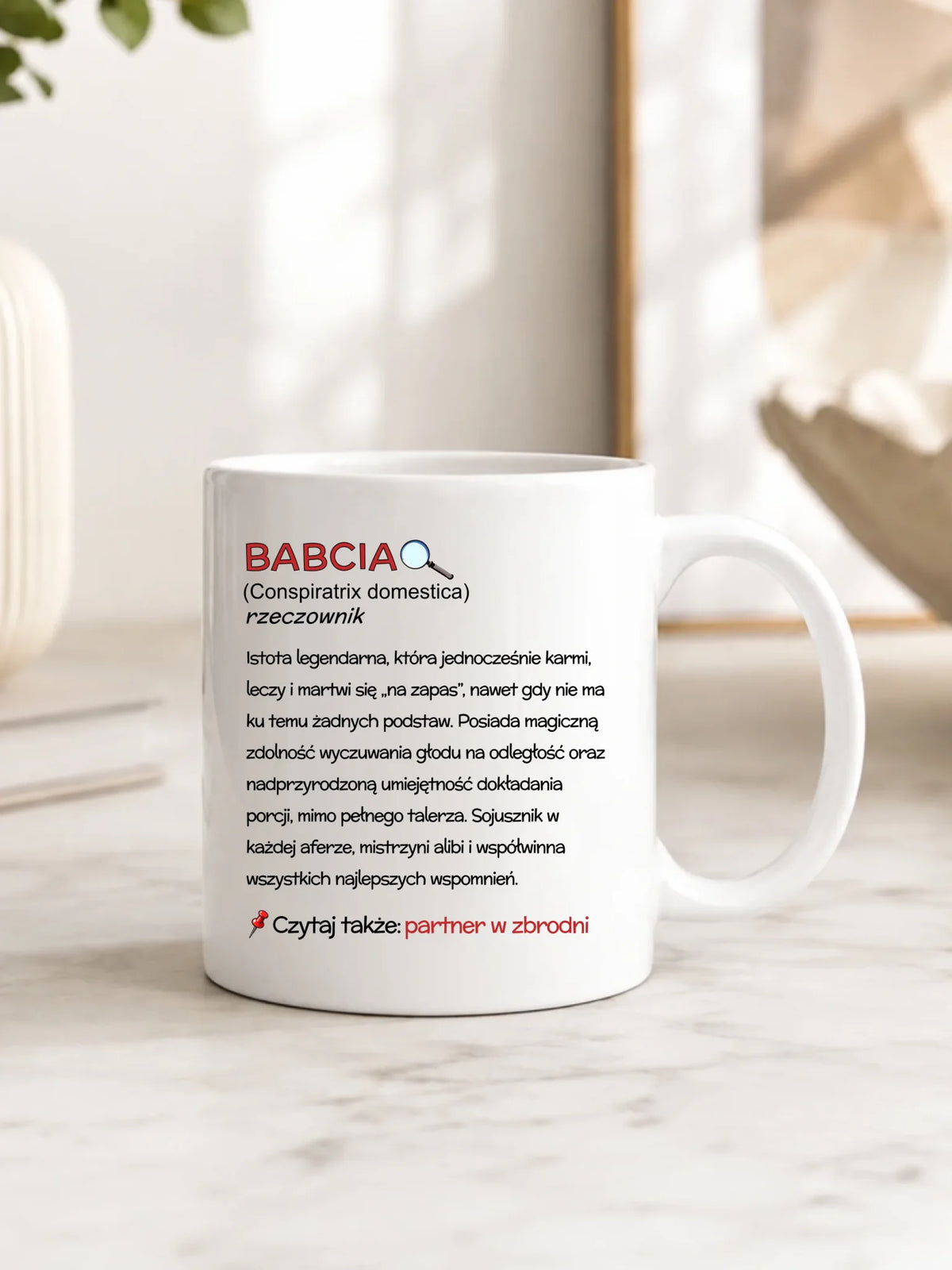 Kubek dla babci – Babcia śmieszna definicja B35