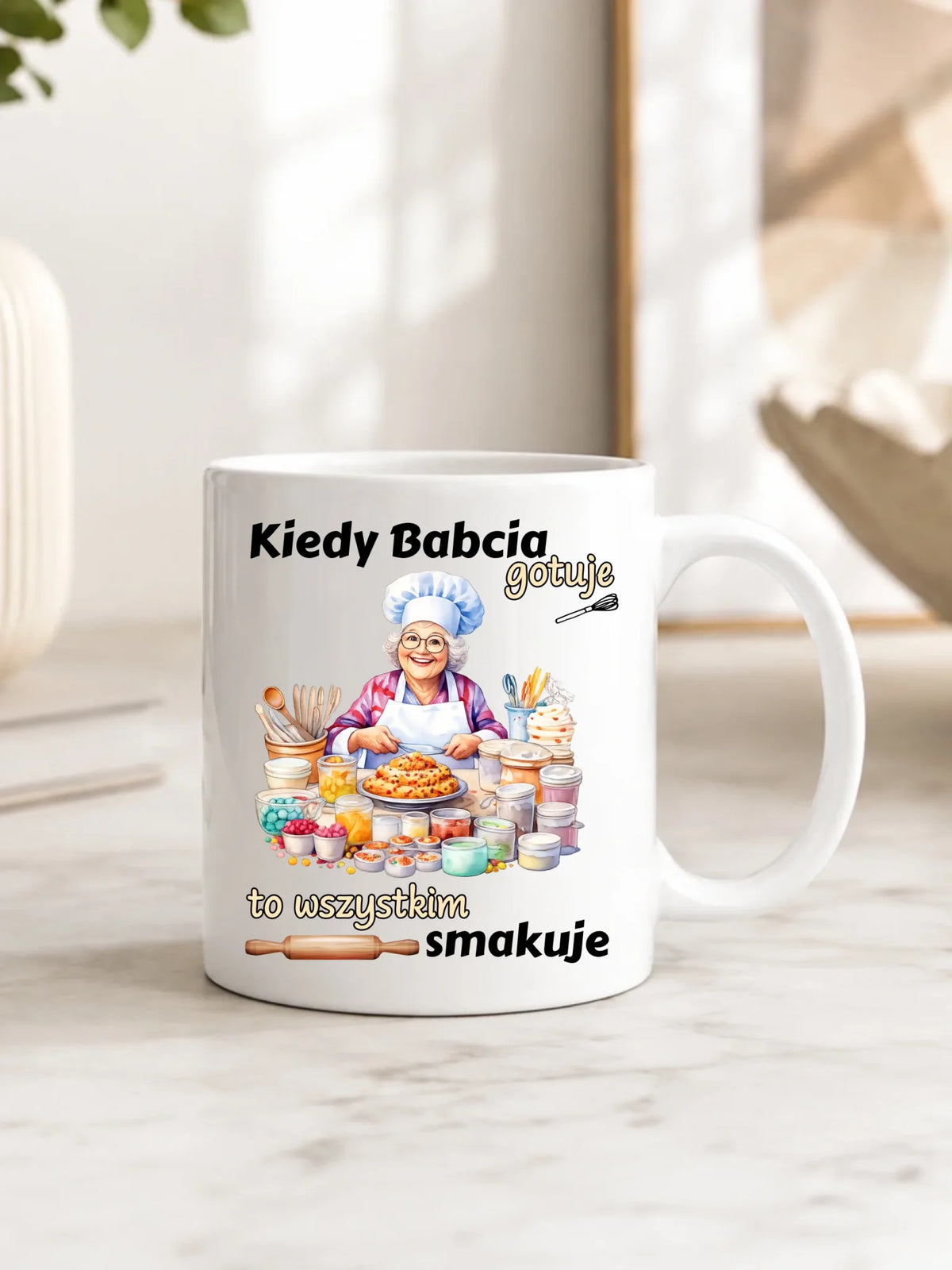 Kubek dla babci – Kiedy babcia gotuje to wszystkim smakuje B34