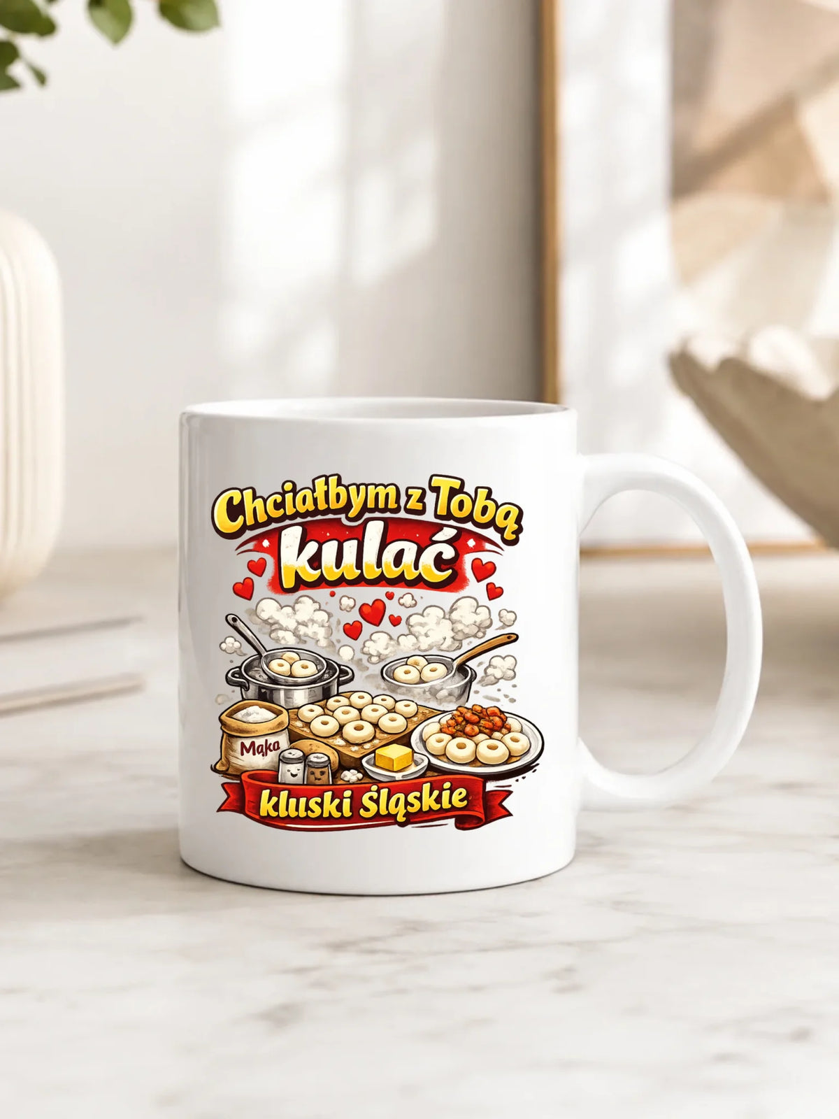 Kubek - Chciałbym z Tobą kulać kluski śląskie W90