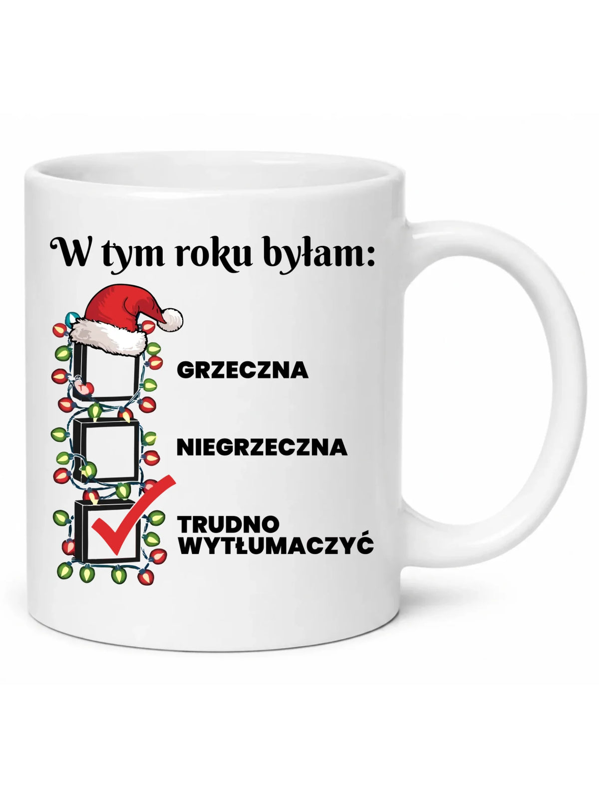 Kubek świąteczny dla niej - Trudno wytłumaczyć BN137