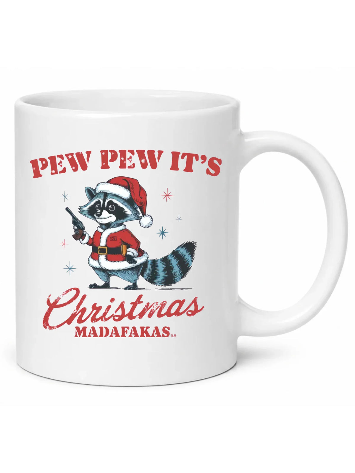 Kubek świąteczny - Pew pew it's Christmas BN60