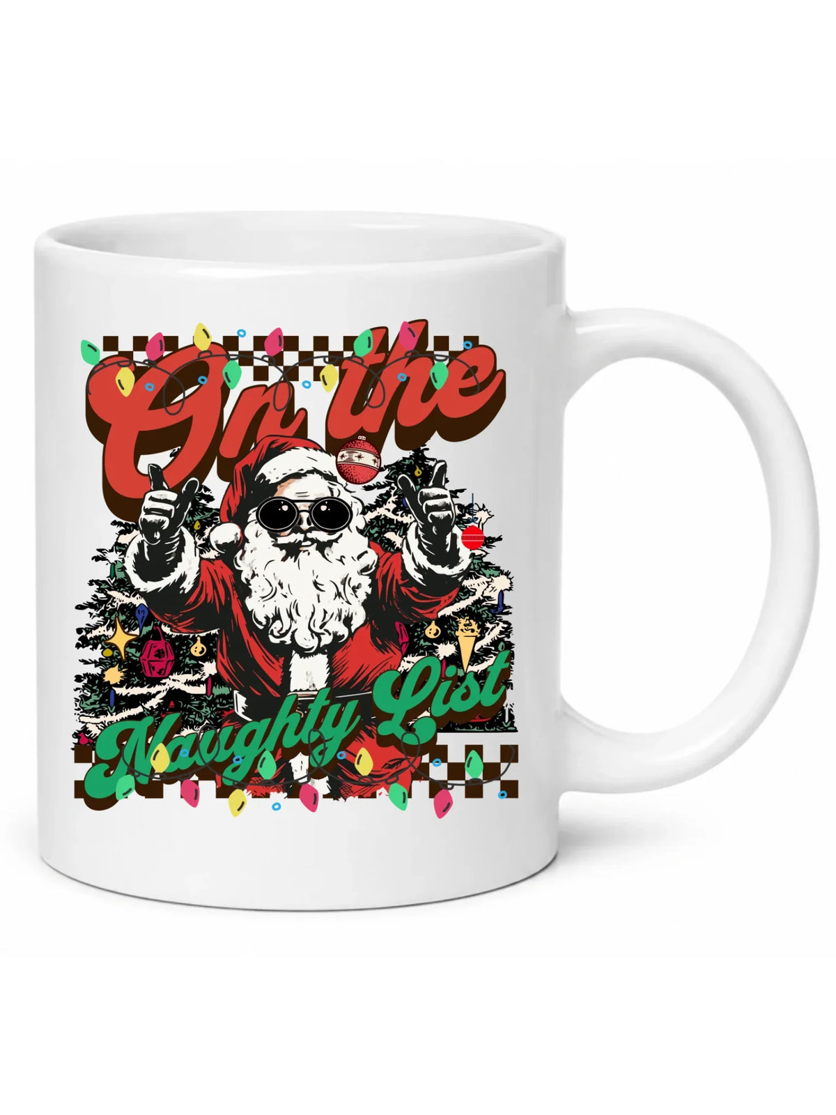 Kubek świąteczny - On the Naughty List BN50
