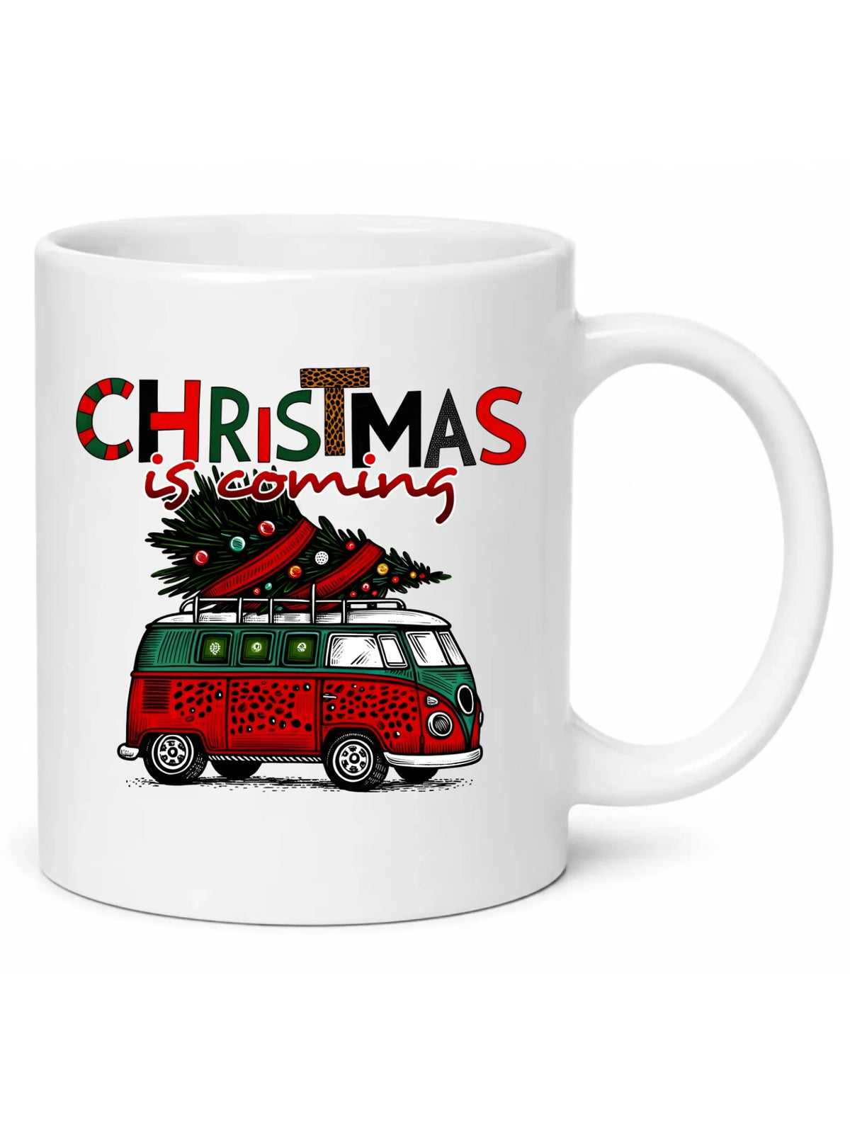 Kubek świąteczny - Kamper Christmas is coming BN42