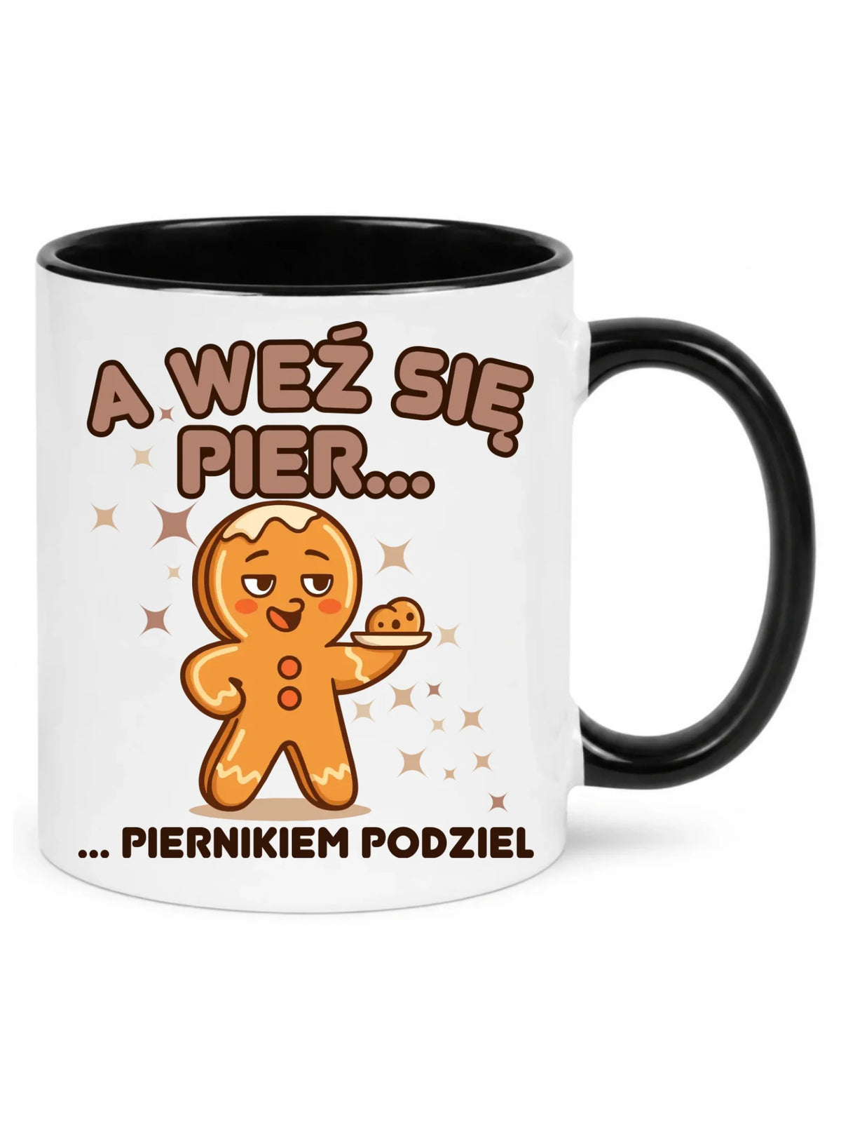 Kubek świąteczny - Piernik A weź się pier... piernikiem podziel BN87