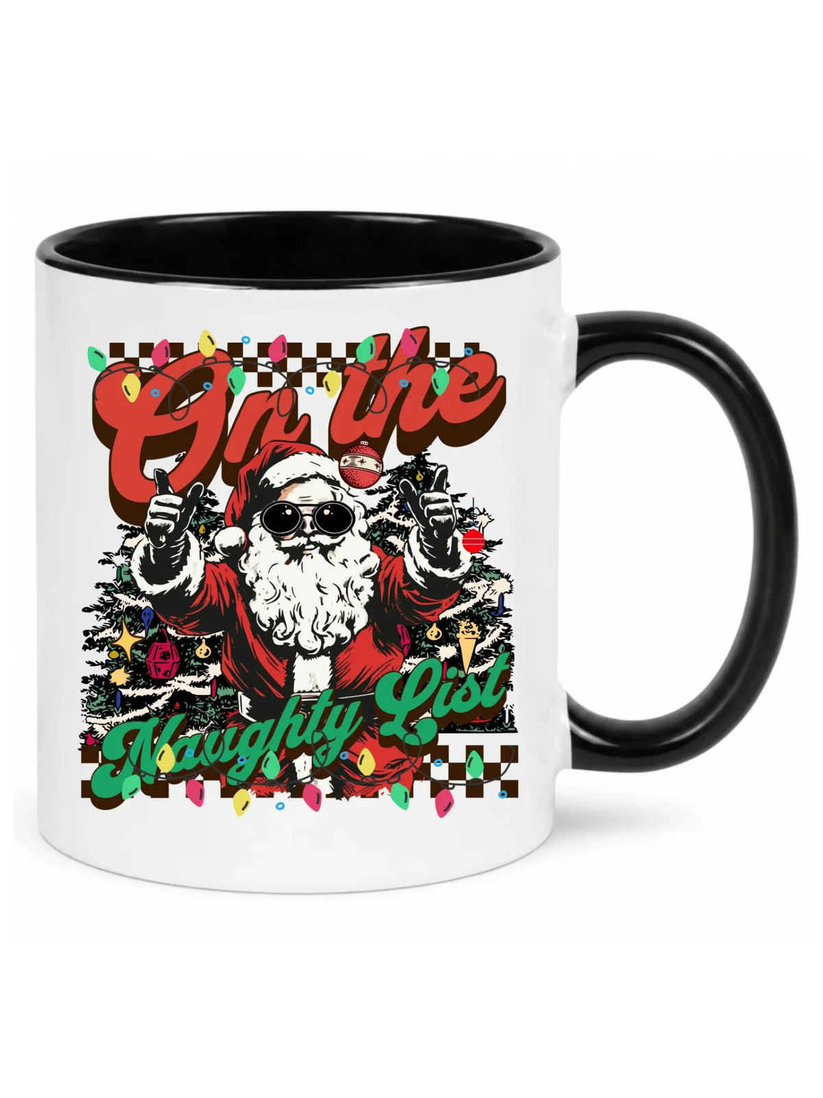 Kubek świąteczny - On the Naughty List BN50
