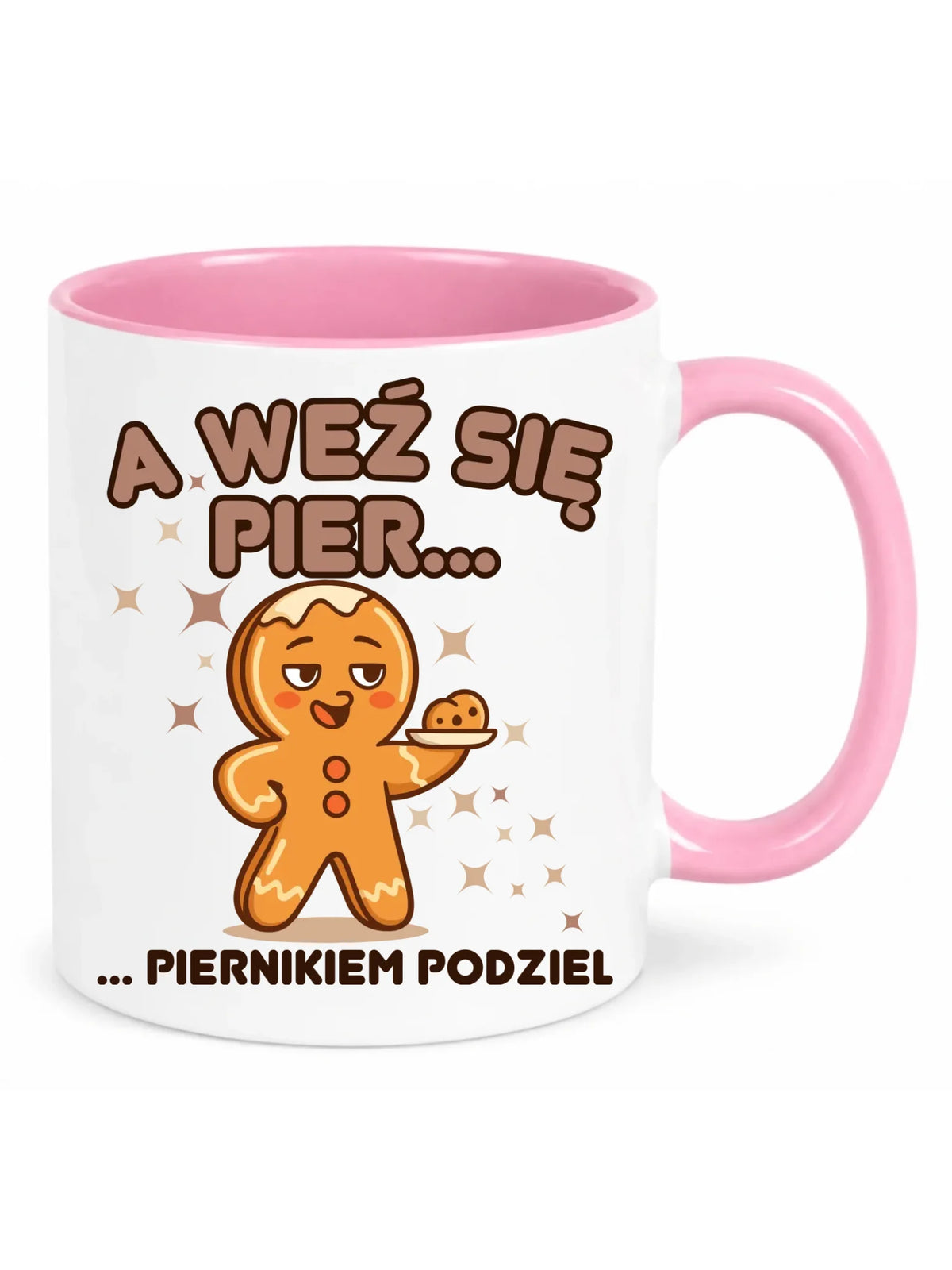 Kubek świąteczny - Piernik A weź się pier... piernikiem podziel BN87
