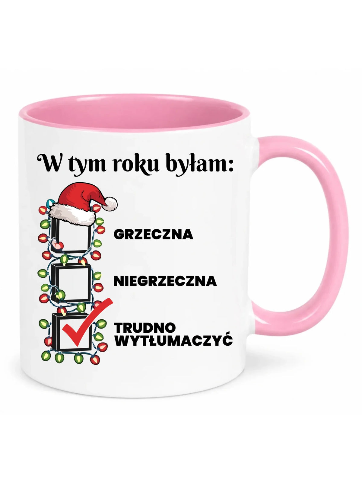 Kubek świąteczny dla niej - Trudno wytłumaczyć BN137