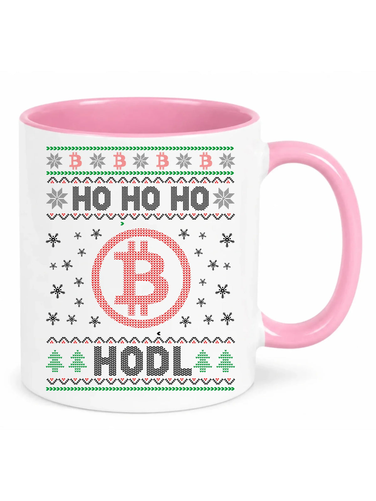 Kubek świąteczny - Bitcoin - Ho Ho hodl BN103